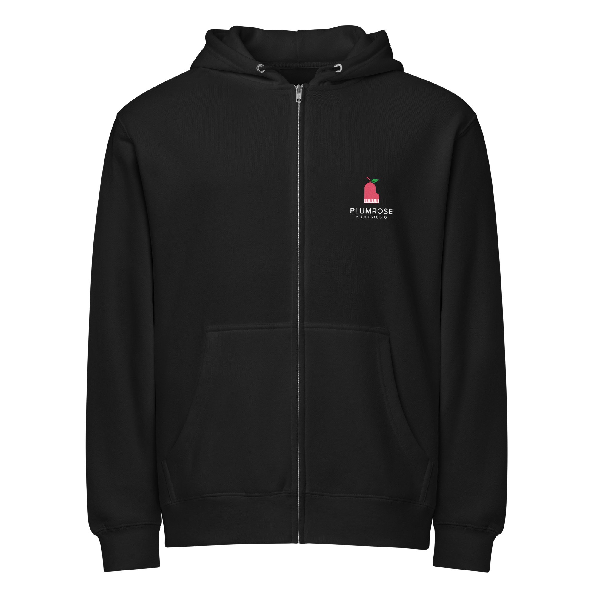 Studio Full Zip Hoodie - Black