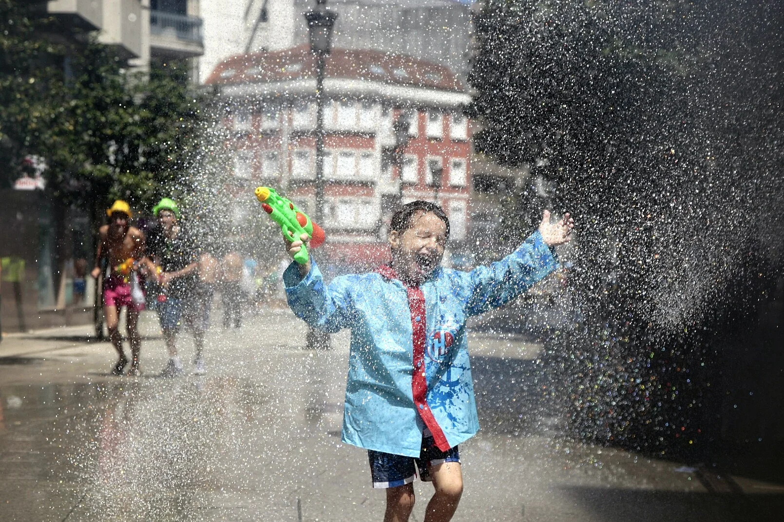 Water Party in Vilagarcia de Arousa