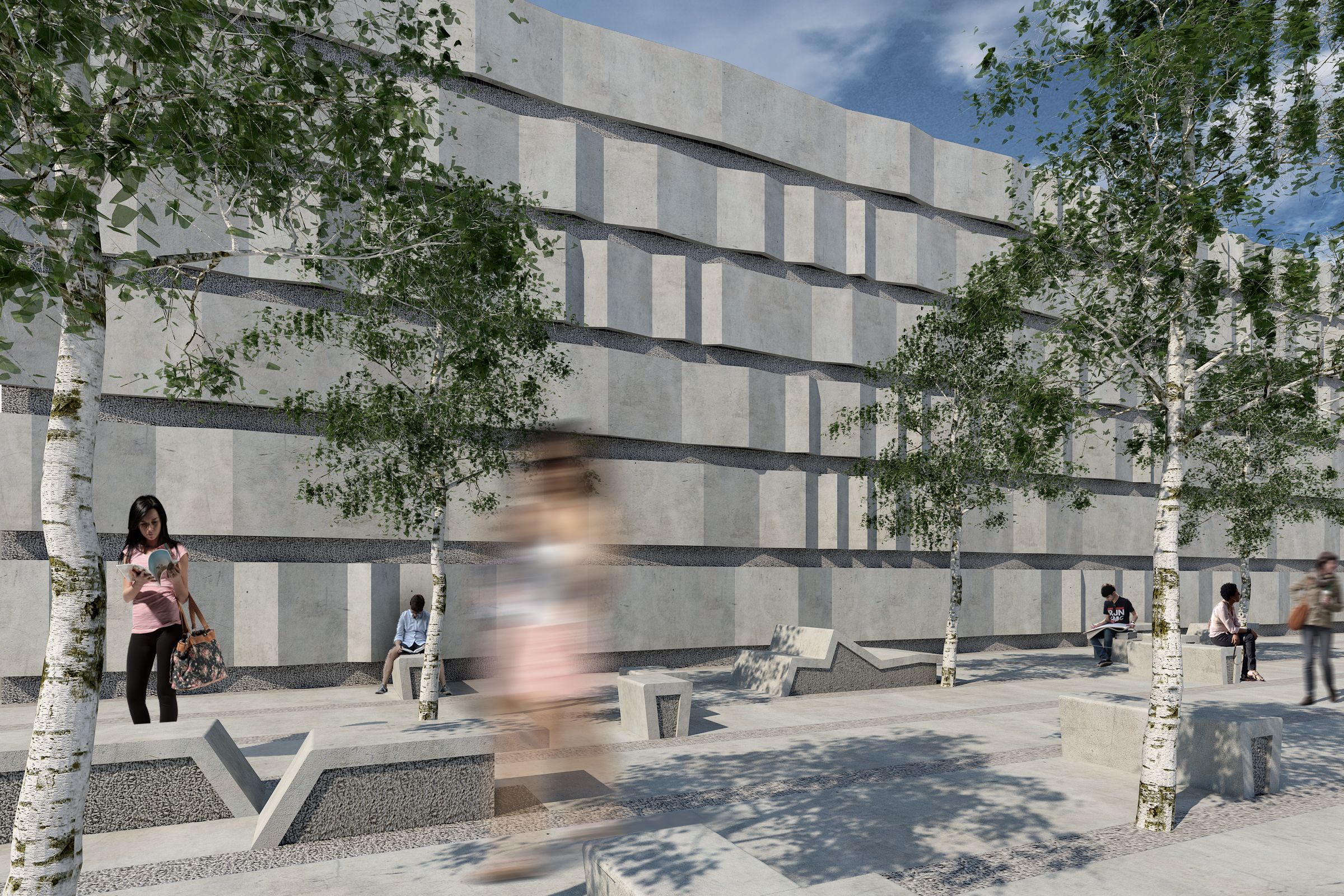 PG&E Potrero Substation (rendering)