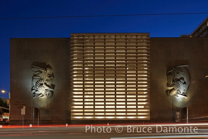 Mission Substation in nighttime context