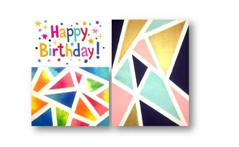 Glitter Canvas Party