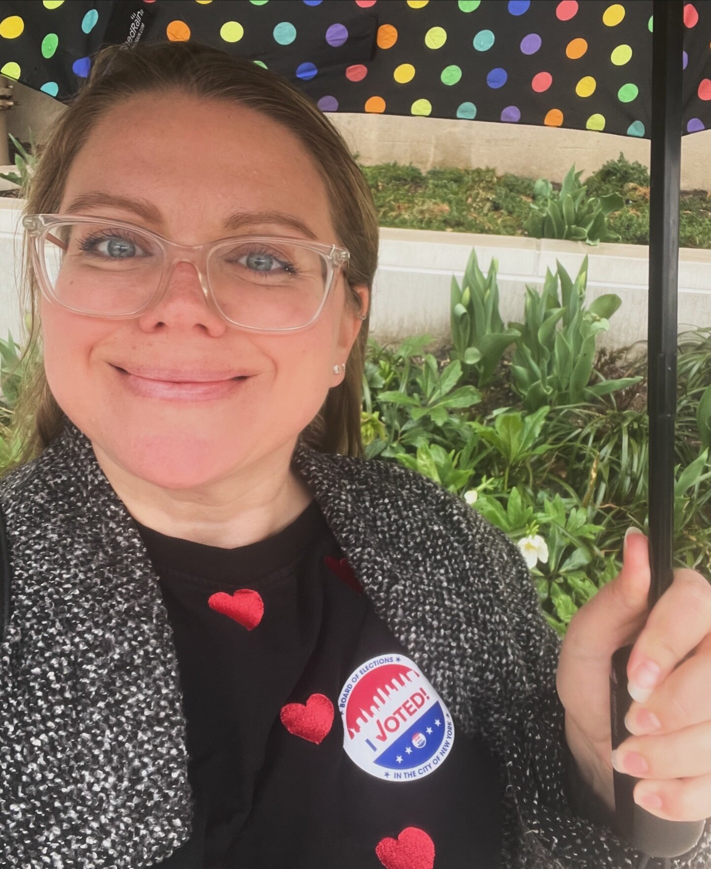 I was going to caption this simply &ldquo;I ❤️ voting&rdquo;.

But then today a friend asked me why I would bother voting in this primary. A legit question! And one I&rsquo;m sure many people are asking. 

My answer: I love voting, and I feel proud t