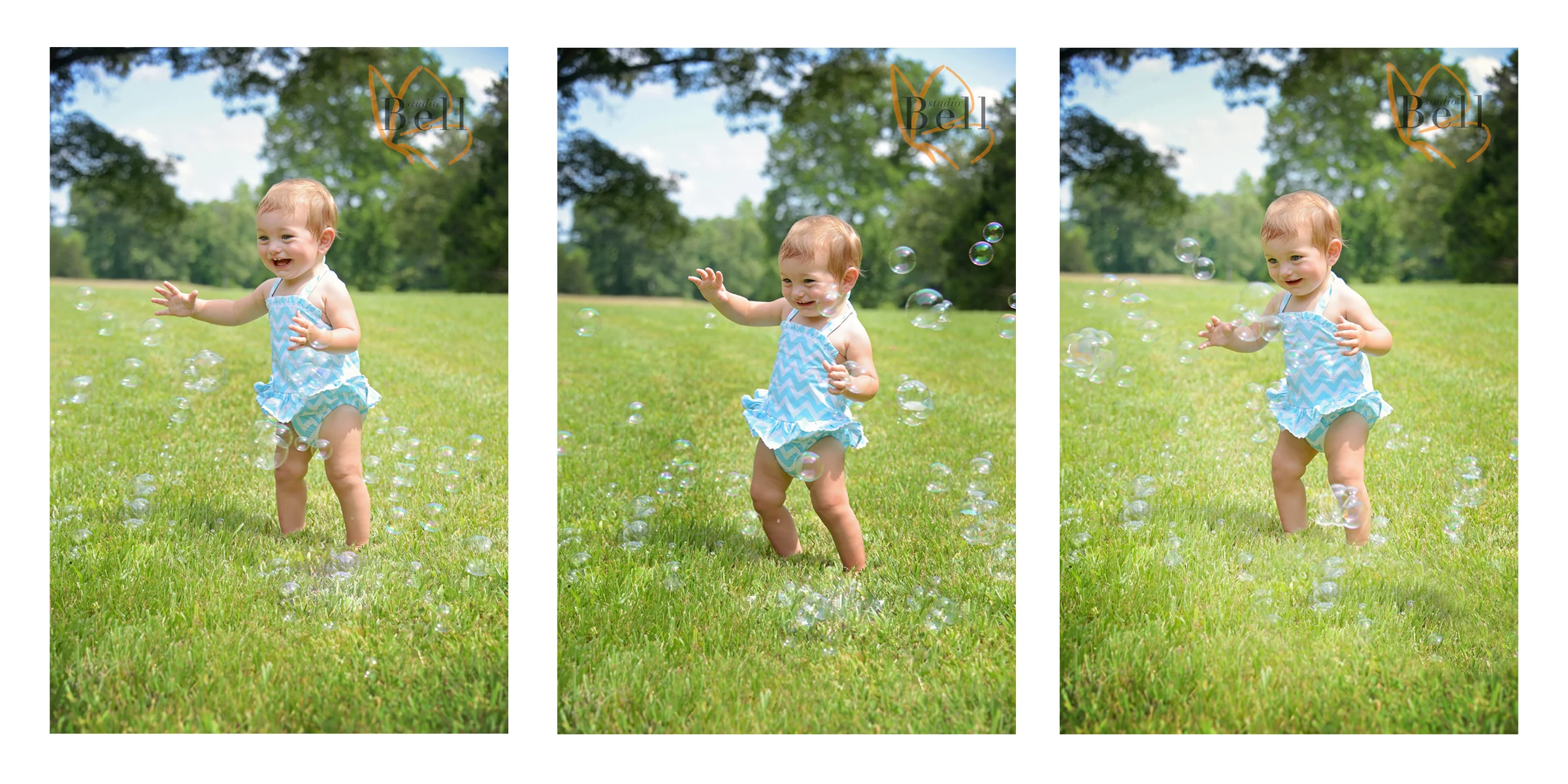 Baby was having so much fun with the bubbles she went into dance mode and then......