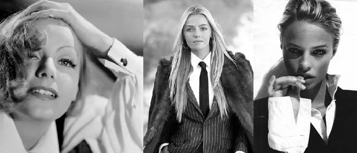 Classic, Sexy & Timeless. Women wearing menswear.