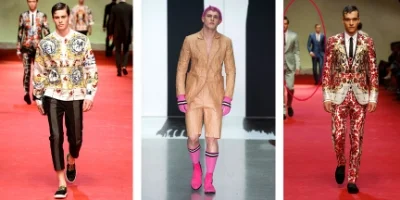 Normal
0
false
false
false
EN-US
X-NONE
X-NONE
MicrosoftInternetExplorer4
Normal
0
false
false
false
EN-US
X-NONE
X-NONE
MicrosoftInternetExplorer4
• What are your thoughts on these “fashion forward” looks that appear on designer runway shows? I have absolutely nothing against fashion. I celebrate it, actually. I personally have no place for Thom Browne in my wardrobe, but his clothes are never boring and his shows are spectacular. There are also the economics to consider. The business of fashion is responsible for countless jobs. If people are buying, that’s good. But personally, I’m not one for designer/label porn. I can’t think of any label/designer clothes I own. When people ask me what or who I’m wearing, I have no boastful answers, except maybe my Alden Chukka boots (but most designer-obsessed people wouldn’t know who that is). I’ve always said… “There’s looking like you care about your clothes, and there’s looking like clothes are all you care about.” I prefer to fall into the former category.