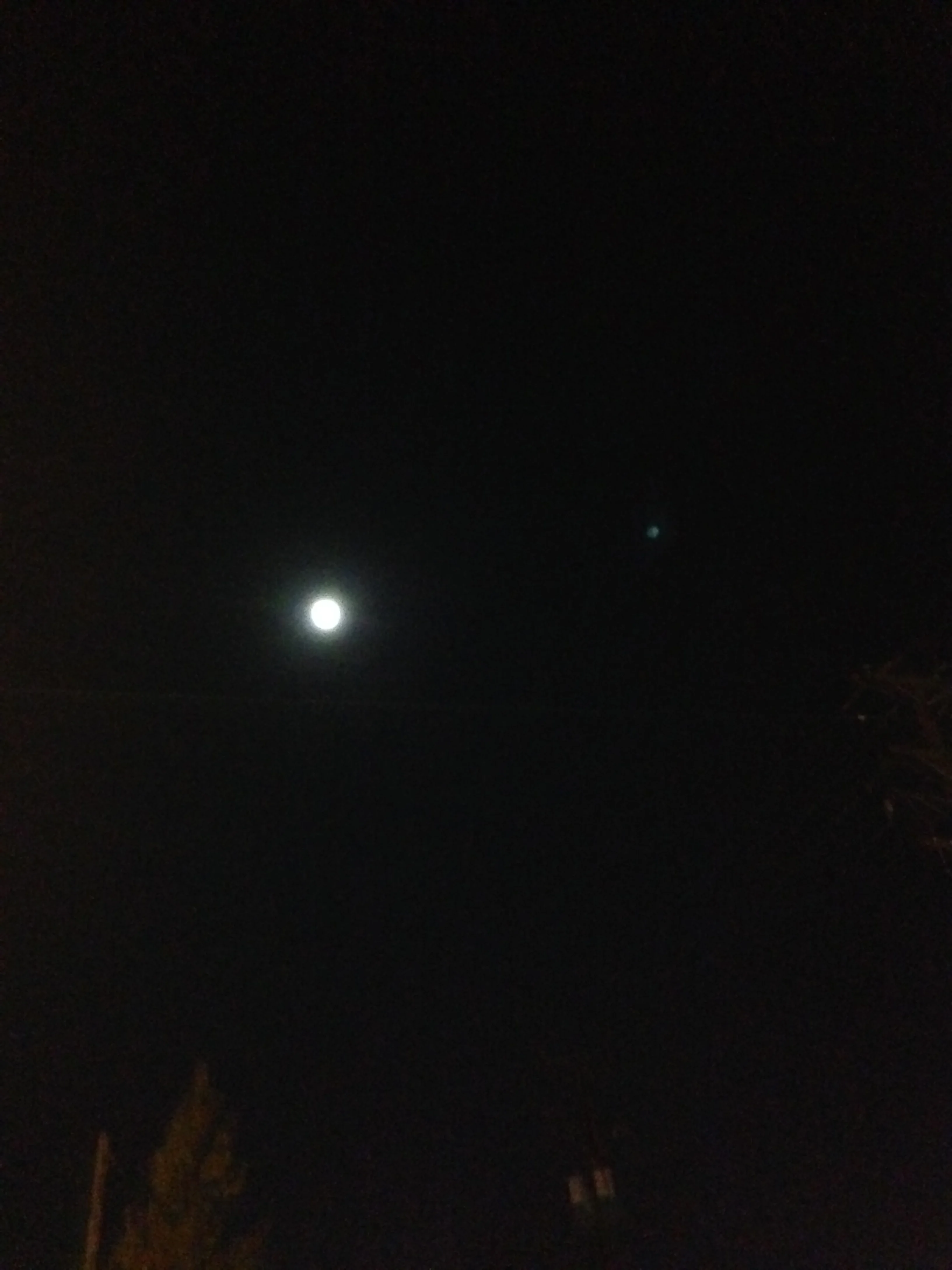 October Full Moon in Vancouver