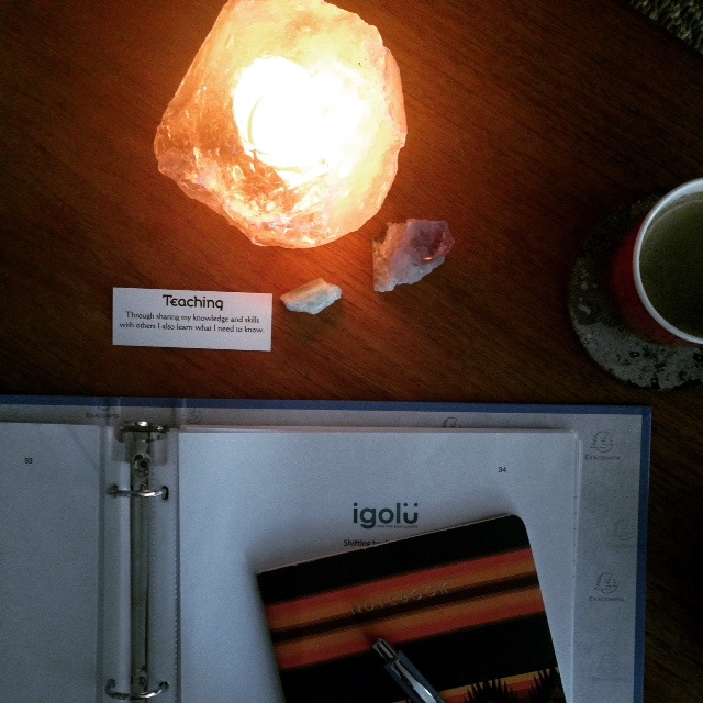 Preparing for an early morning igolu call with a client.