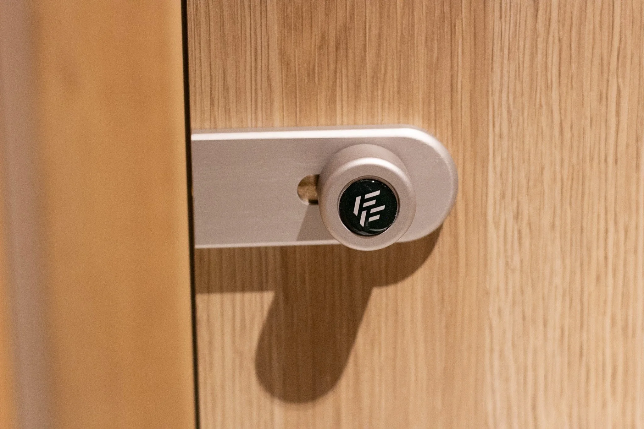 Freeform Toilet Cubicle Locks with the FF logo
