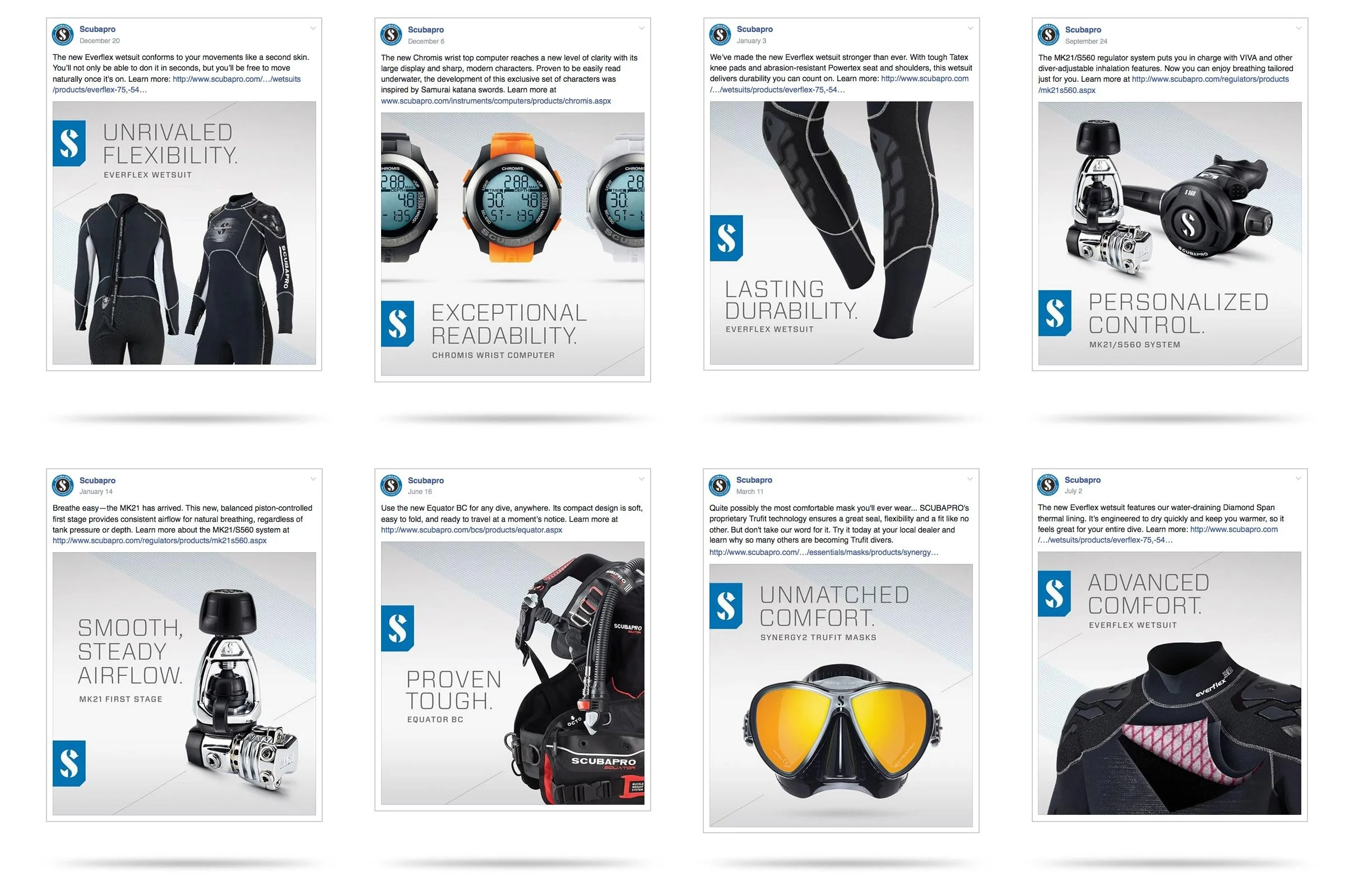 SCUBAPRO: Social Media