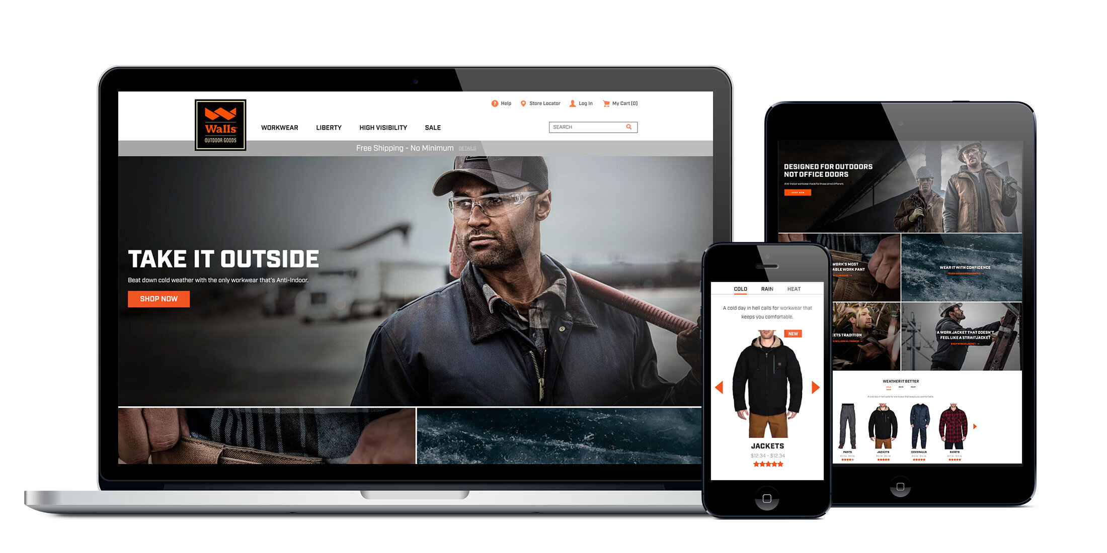 Walls Outdoor Goods: Website