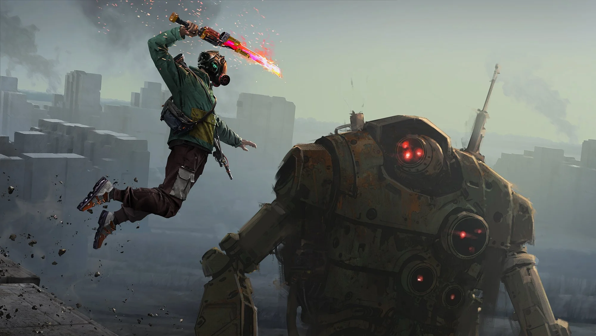  Robot’s original design was create by my colleague Longque Chen ( https://www.artstation.com/chenlongque ) 
