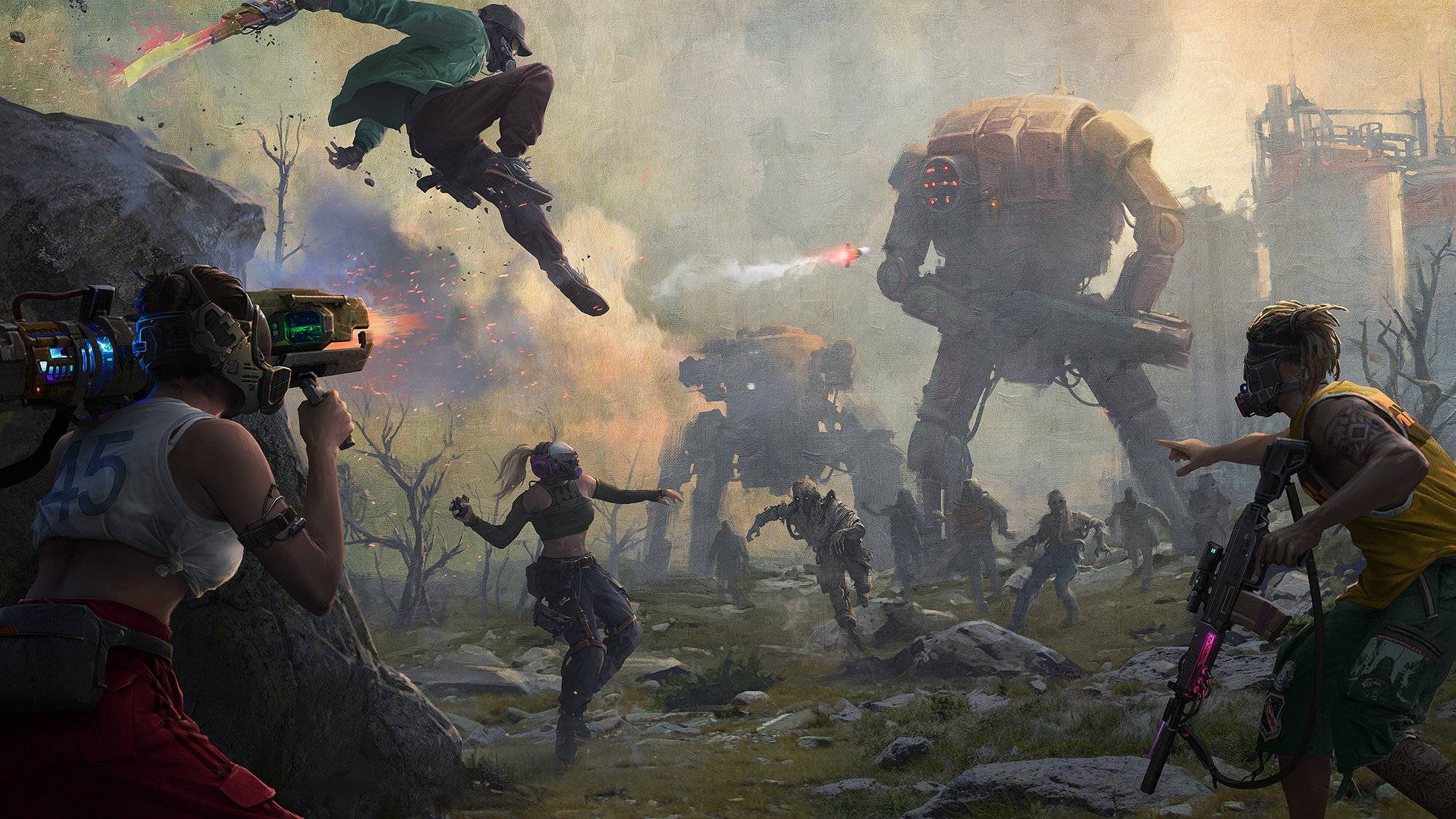  Robot’s original design was create by my colleague Longque Chen ( https://www.artstation.com/chenlongque ) 