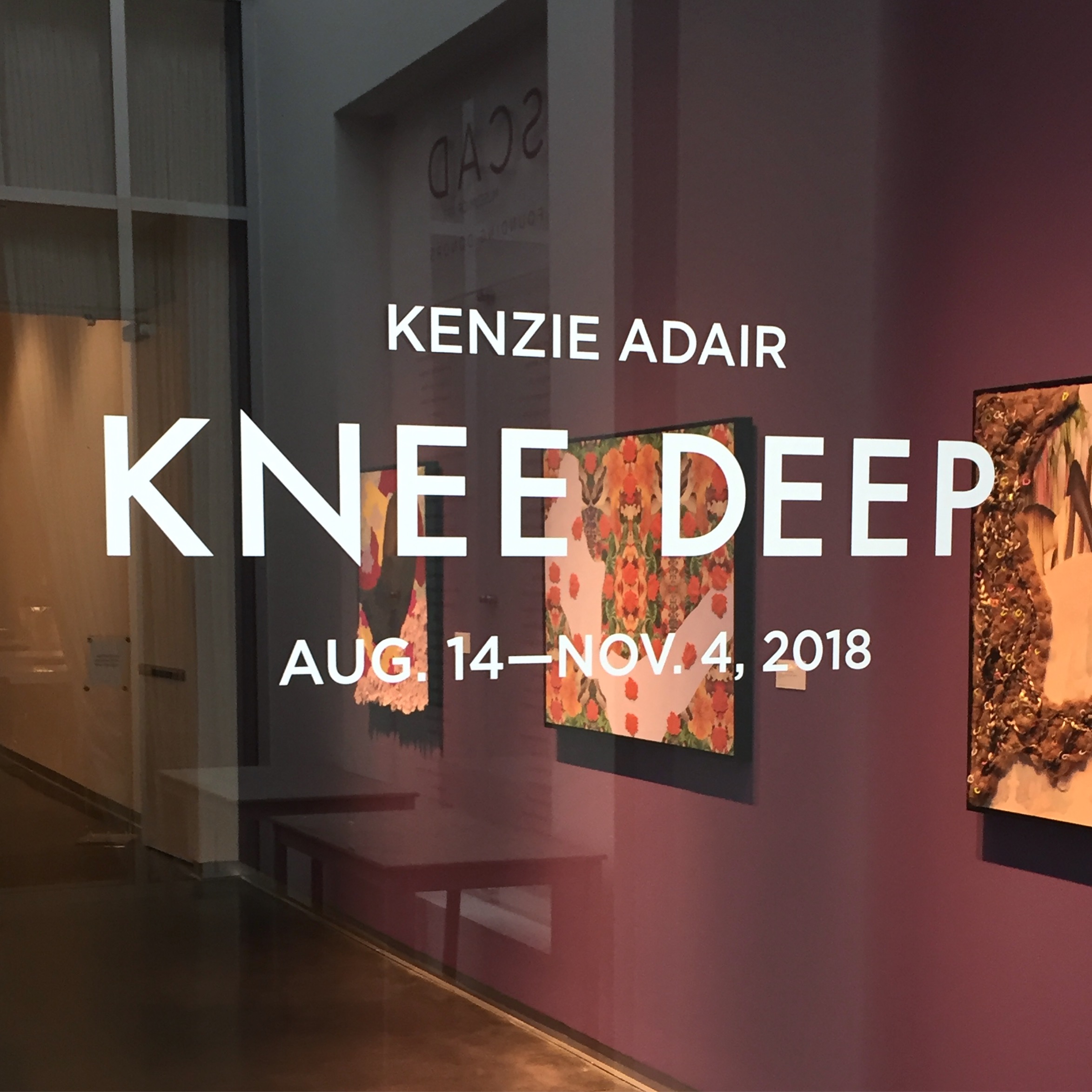   Knee Deep.  SCAD Museum of Art, Savannah GA. 2018. 