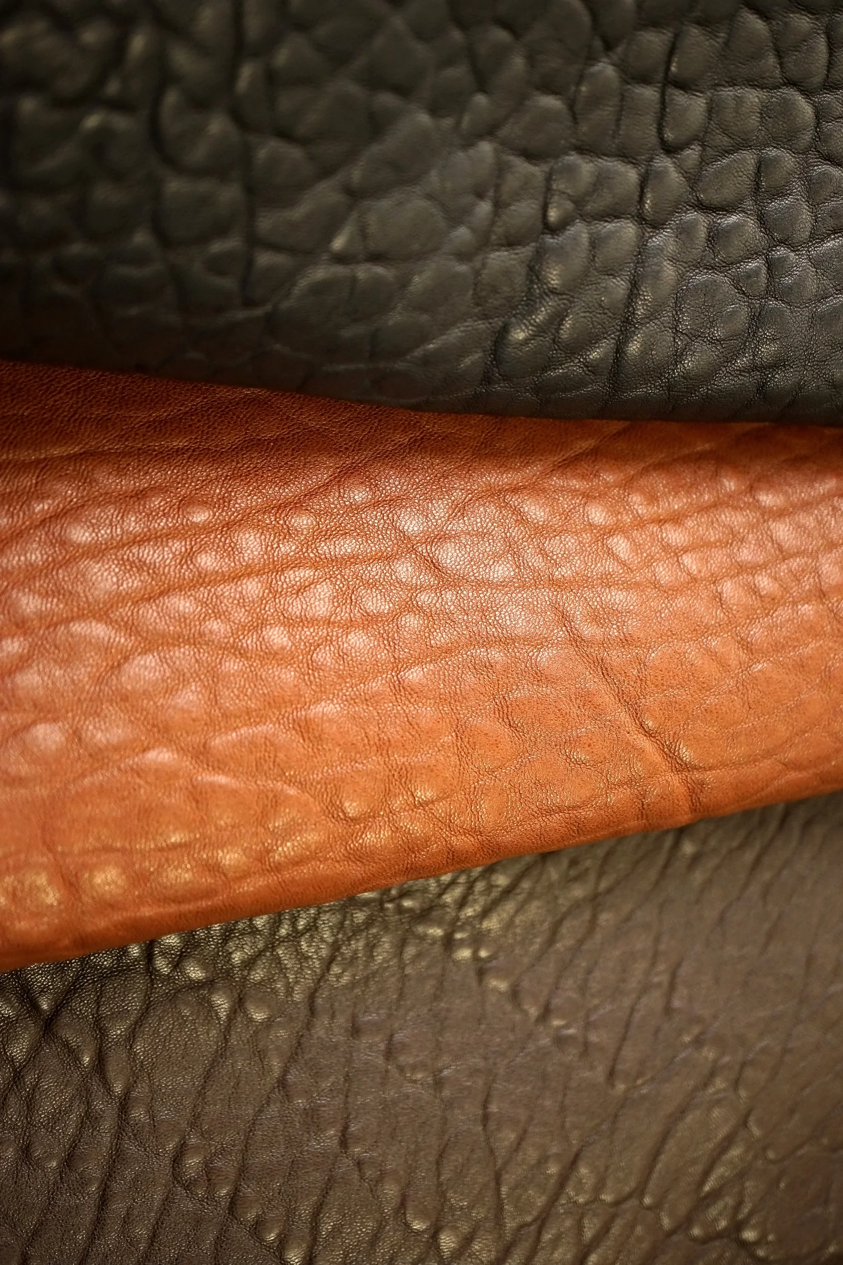 pillowy lamb in black caramel and brown