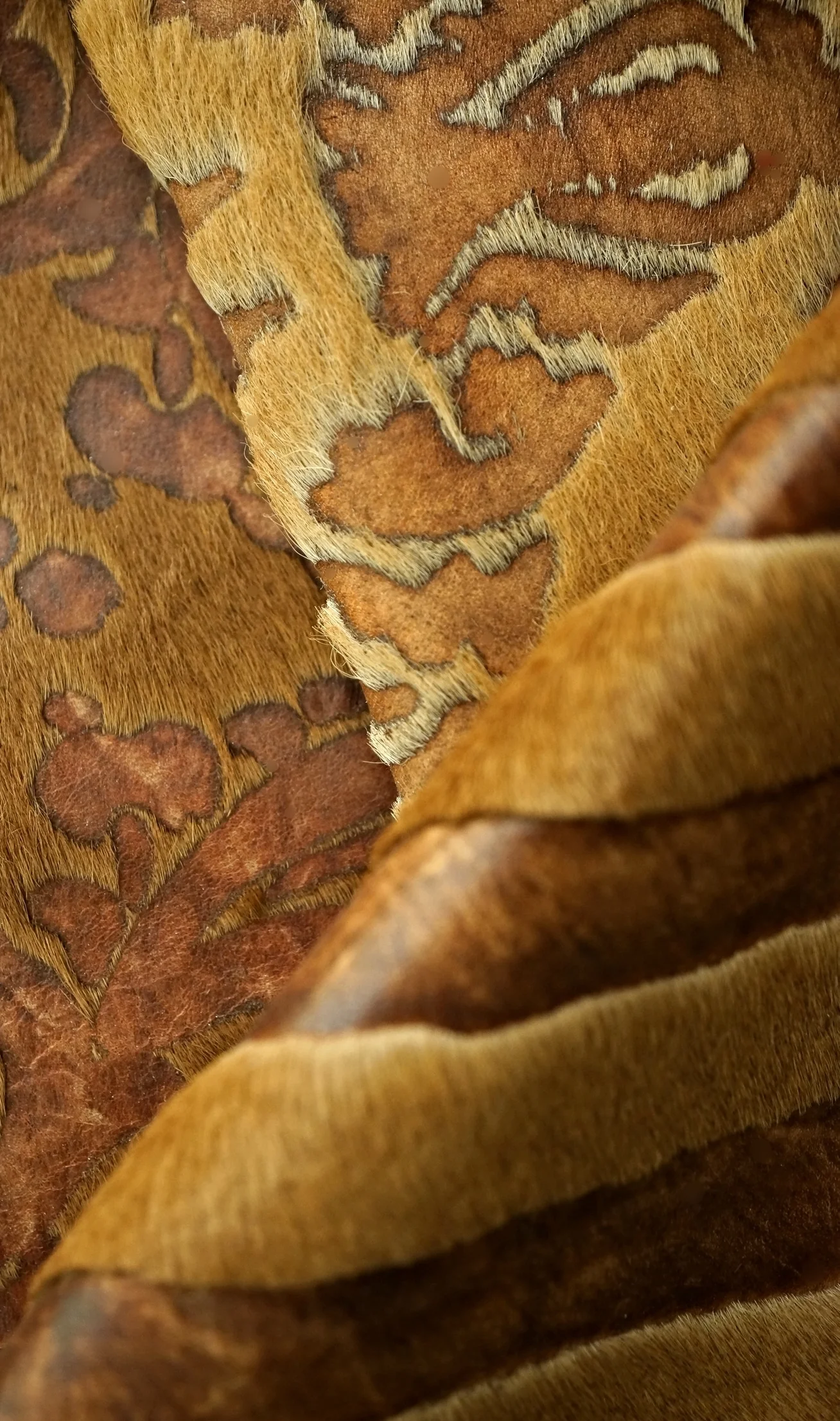 etched damask and geometrics