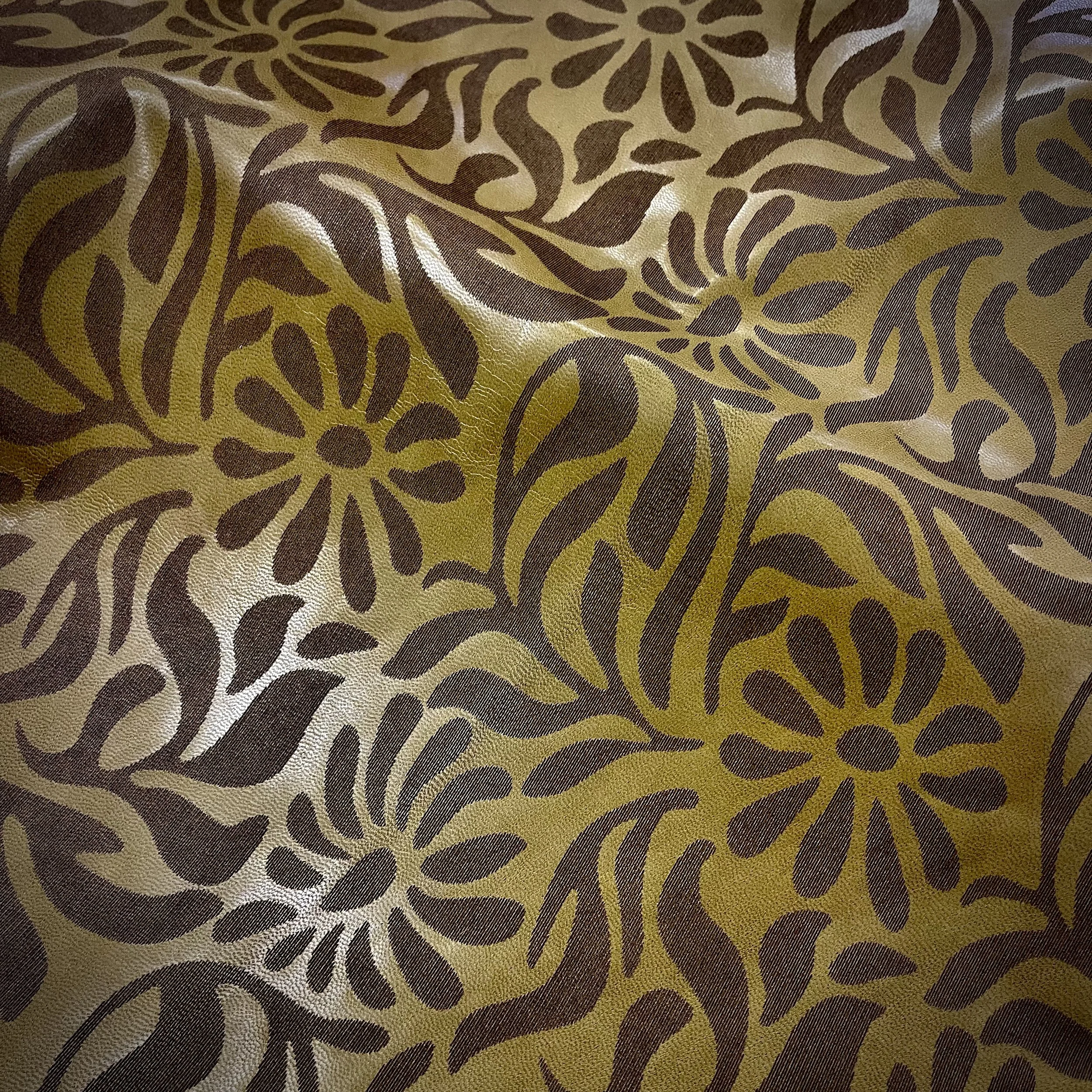 ENGRAVED ON GOAT IN COLOR MOSS