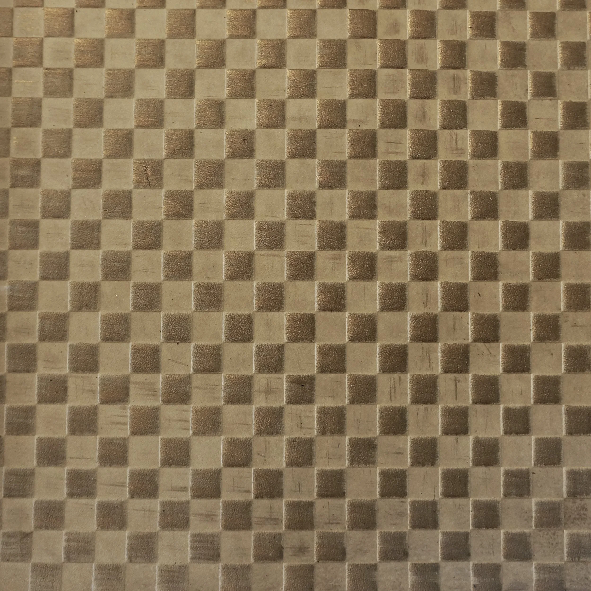 ON NATURAL VEGETABLE TANNED COWHIDE WITH BRONZE TIPPING