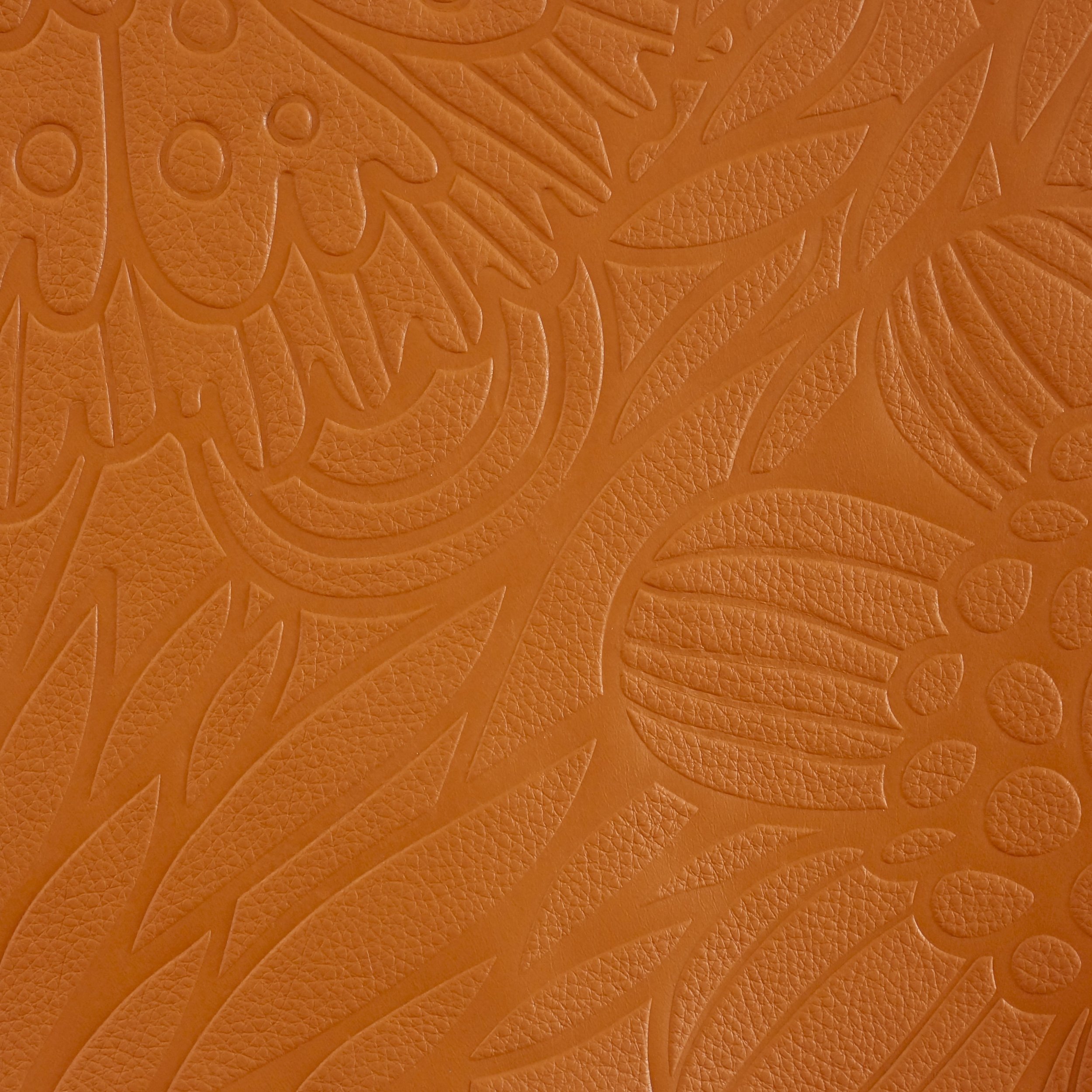 ON LE BEURRE LEATHER IN COLOR L'ORANGE