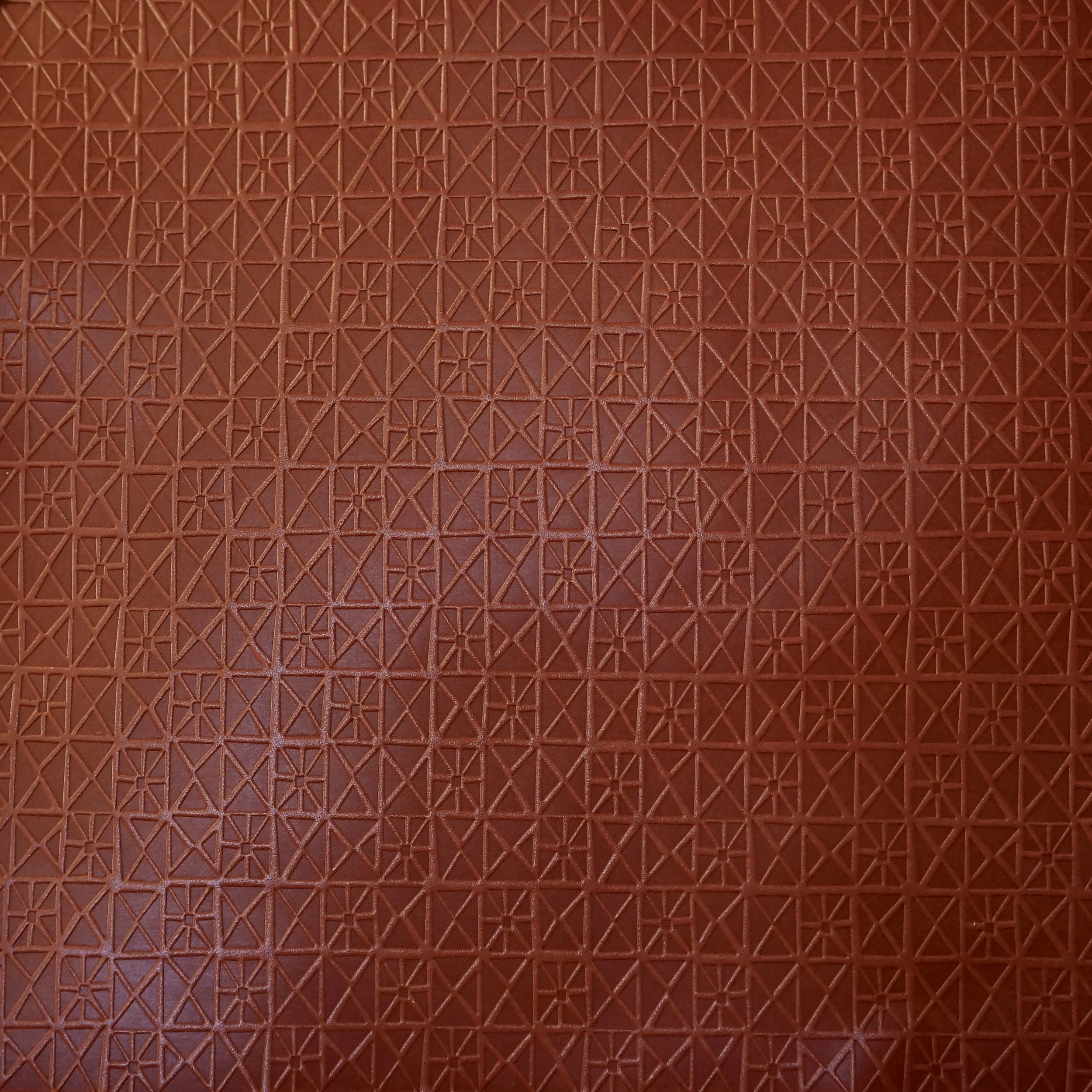 ON MAISON EN CUIR LEATHER IN COLOR TOMATE