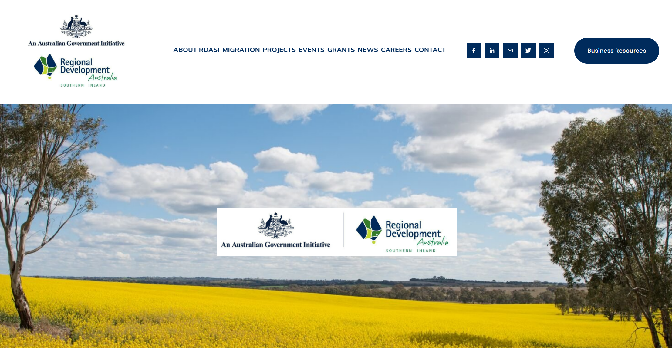 Regional Development Australia - Southern InlandWebsite