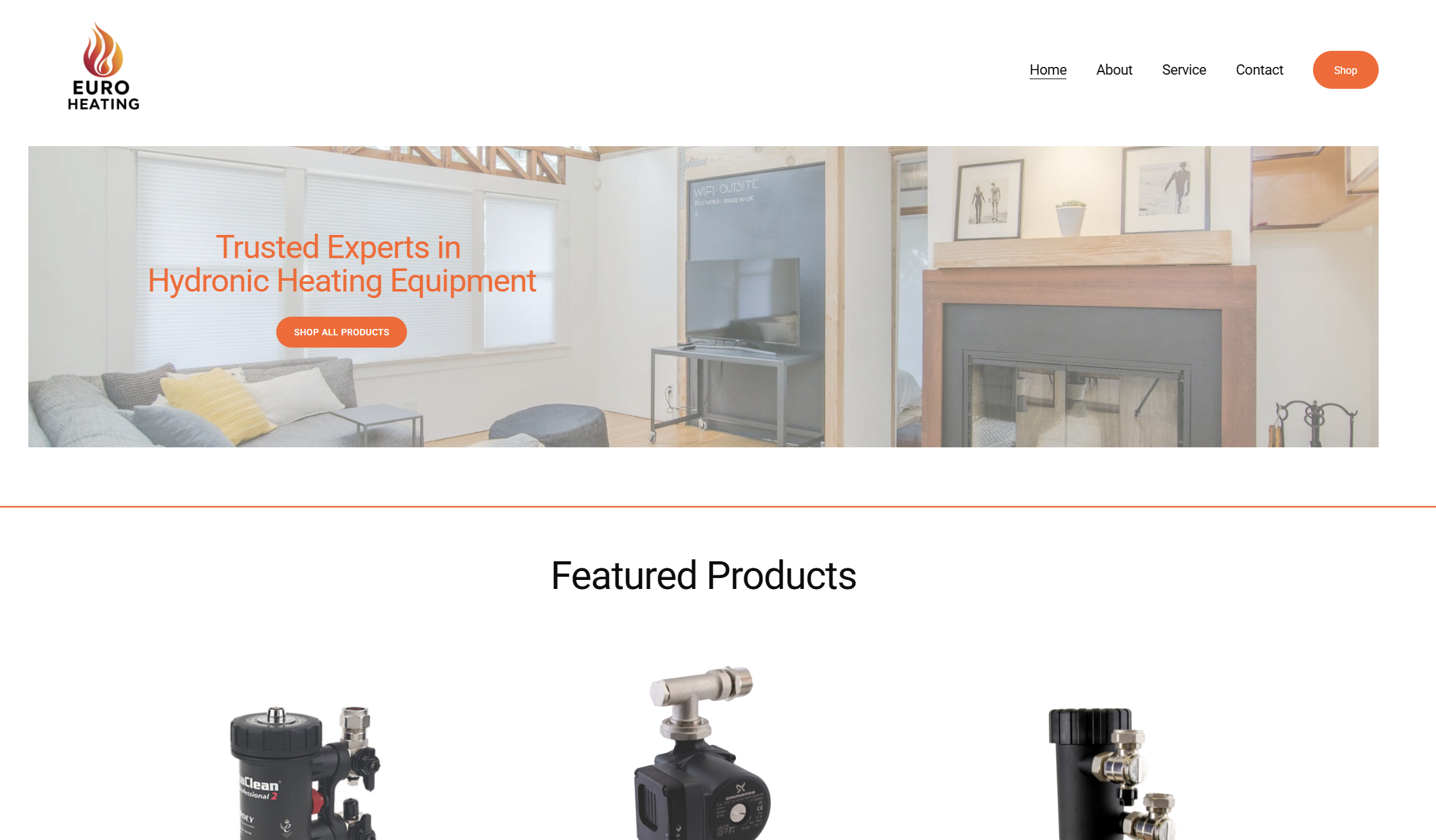 Portfolio Euroheating Website Home.png