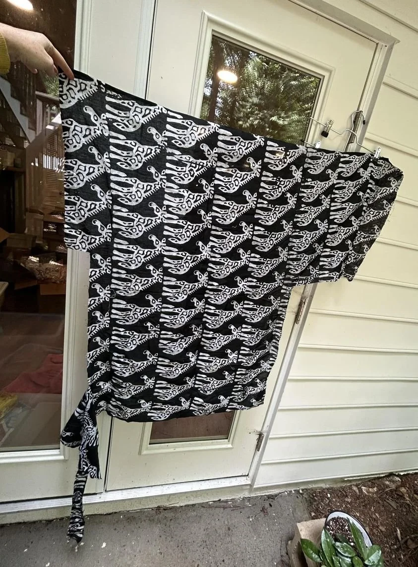 Cotton batik fabric from Rwanda — The Sparrow Studio