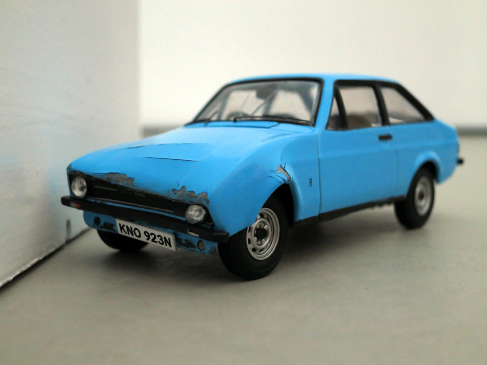 Car/Wall , 2012 auto giocattolo / toy car, pezzo unico / unique piece