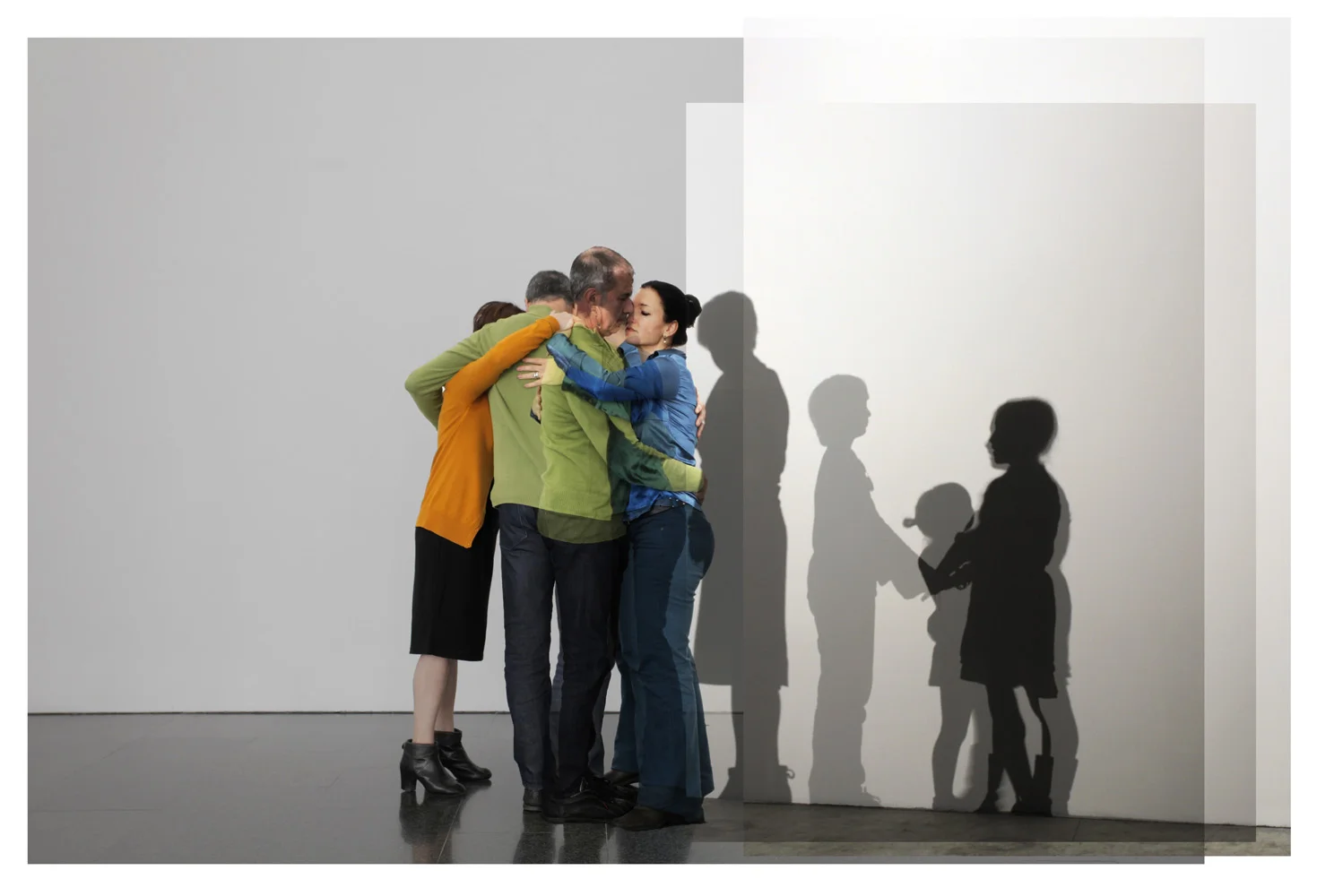 Family Ties , 2012, Prints on barite paper, 6mm forex, aluminum frame 111 x 163.2 cm Edition 3 + 1AP Edition 3 of 3