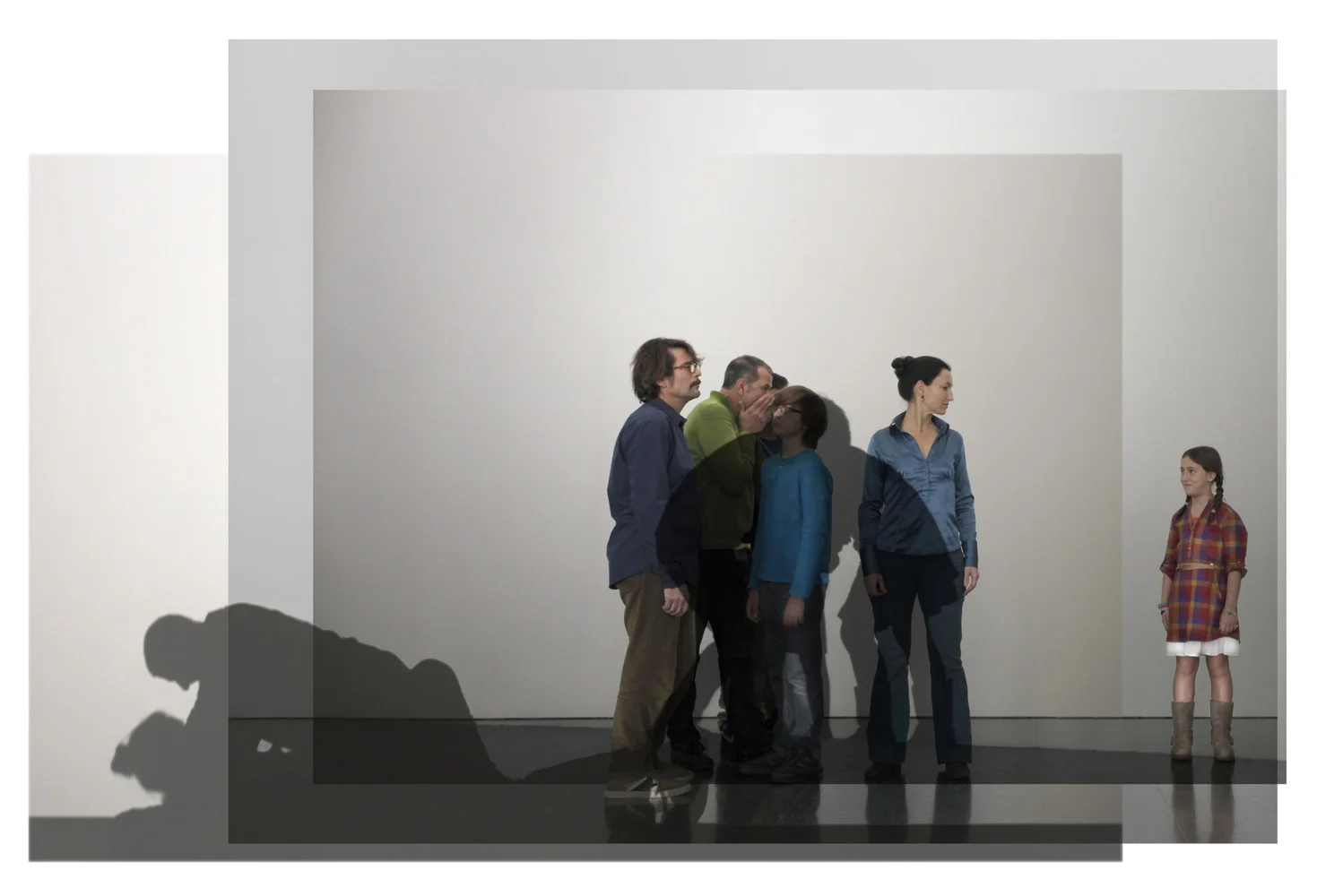 Family Ties , 2012, Prints on barite paper, 6mm forex, aluminum frame 111 x 163.2 cm Edition 3 + 1AP Edition 3 of 3