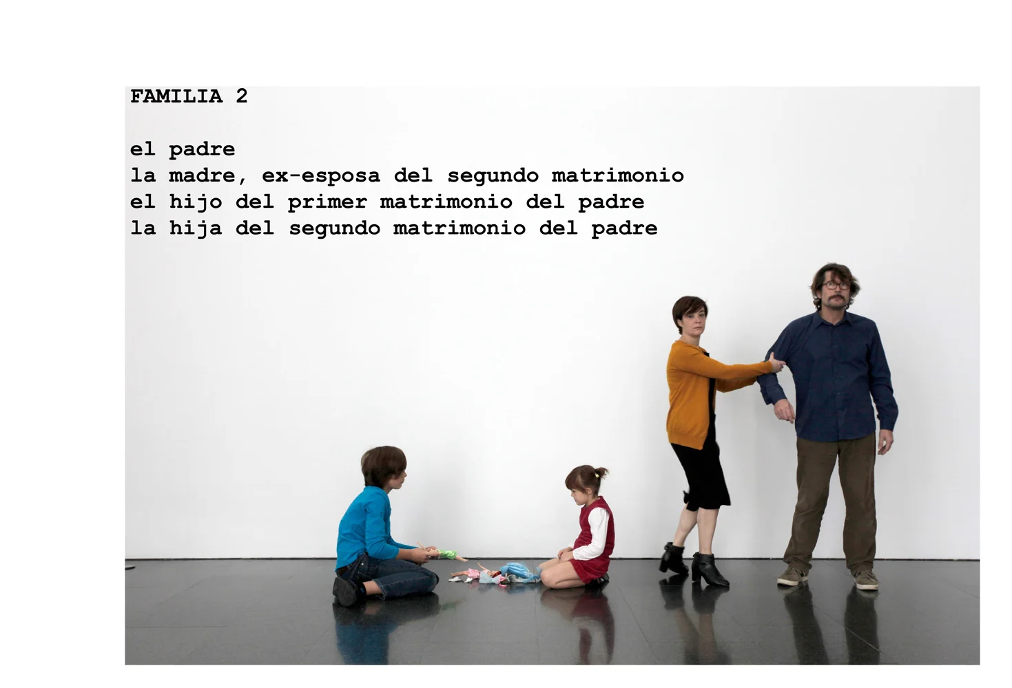 Family Ties , 2012, Prints on barite paper, 6mm forex, aluminum frame 111 x 163.2 cm Edition 3 + 1AP Edition 3 of 3