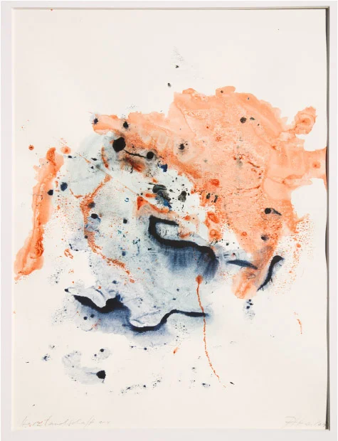 Untitled , 2013, acrylic and ink on paper, cm 40x30 (framed cm 54x42,5)
