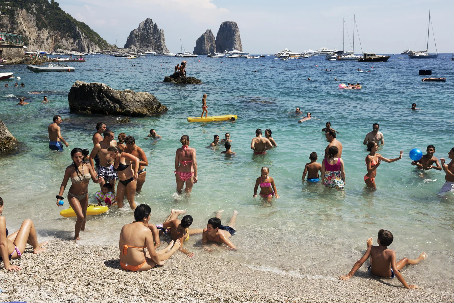 The Amalfi Coast Italy. Capri 2013 Pigment Print cm 65x90 ed. 1\10 (cm 100x150 ed. of 5) © Martin Parr / Magnum Photos / Studio Trisorio