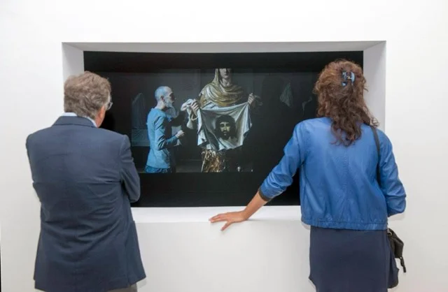 Vera Icon , 2014 audio video installation. HD 11'26'' English. Variable dimensions