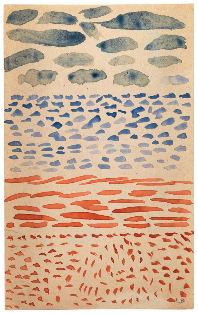 Untitled , 1970, ink, charcoal and crayon on paper, 18.1 x 28.6 cm Ph Christopher Burke © The Easton Foundation/SIAE