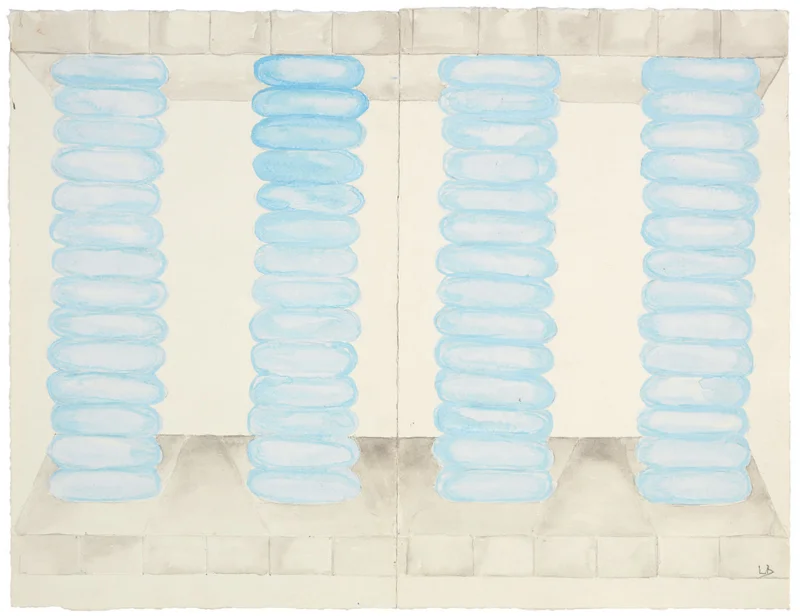 Untitled , 1997, watercolor and pencil on paper, 47.6 x 62.9 cm Ph Christopher Burke © The Easton Foundation/SIAE