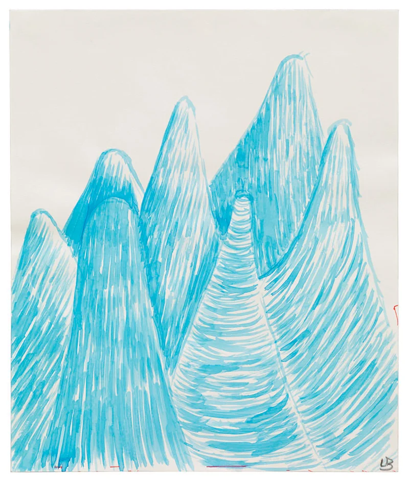 Untitled , 2003, watercolor on paper, 24.1 x 20.3 cm Ph Christopher Burke © The Easton Foundation/SIAE