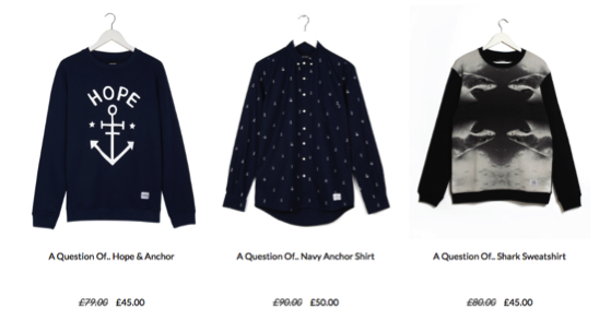 YAWstore's sea themed 'A Question of..' stock - 20% of sales were donation to EJF's Oceans work