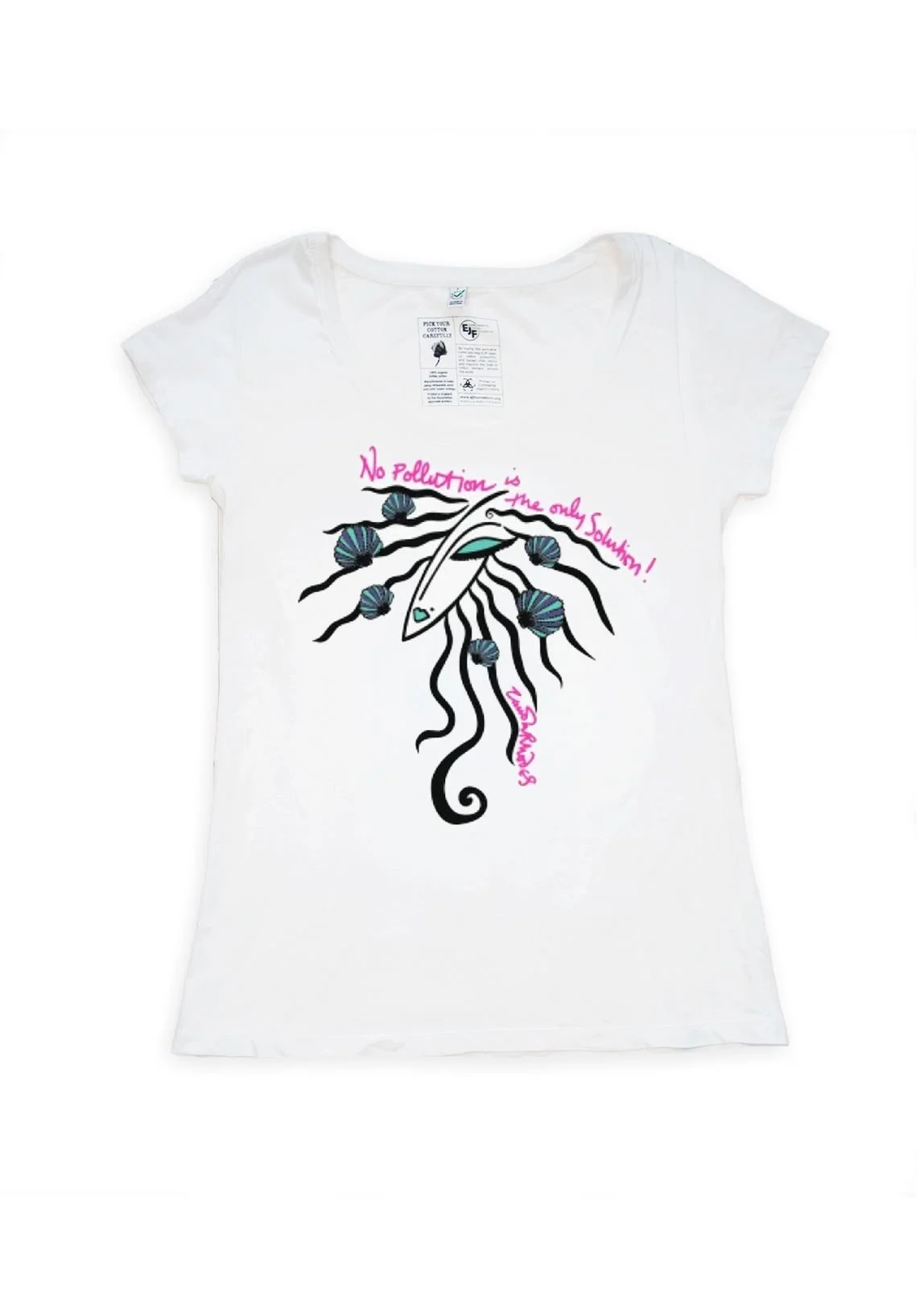 Zandra Rhodes Women's Scoop Neck