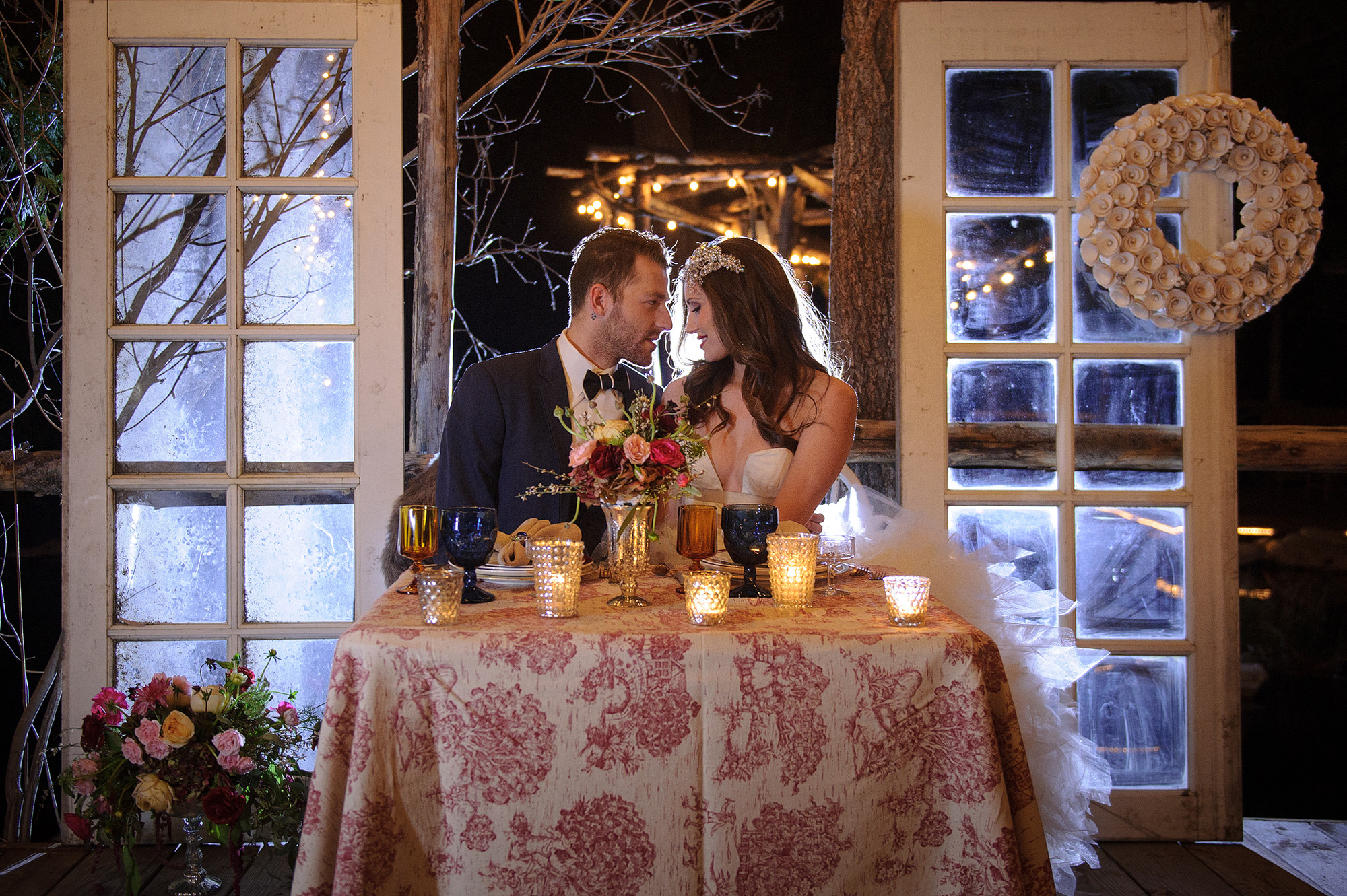 Pine Rose Cabins Styled Shoot, Lake Arrowhead CA