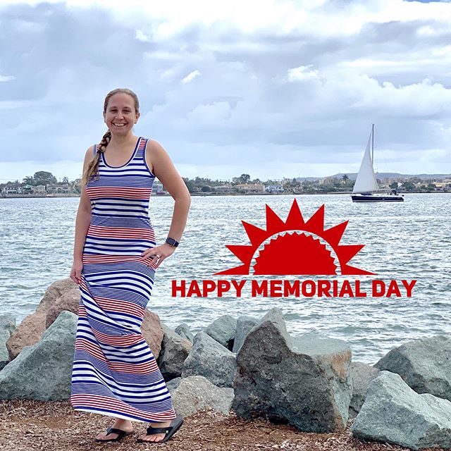 Happy Memorial Day 🇺🇸💙❤️ Thank you to all who serve and have served our country. What did you all do this weekend? 😀
Rob’s been at wedding events the past 5 days. We got to spend a couple hours together down in San Diego yesterday.