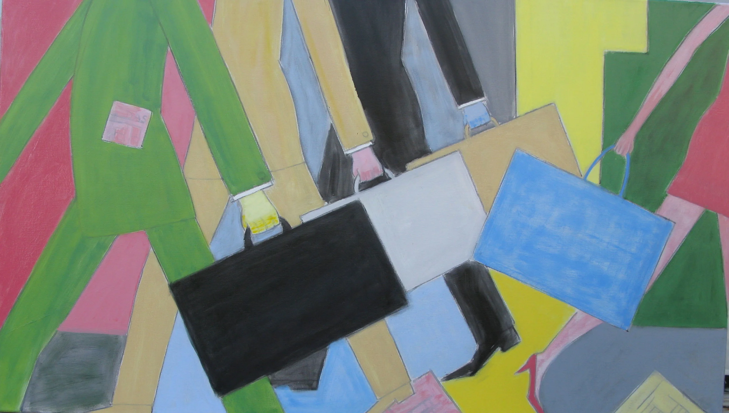  Three and One, oil and linen, 120 x 80 cm,&nbsp;2017 