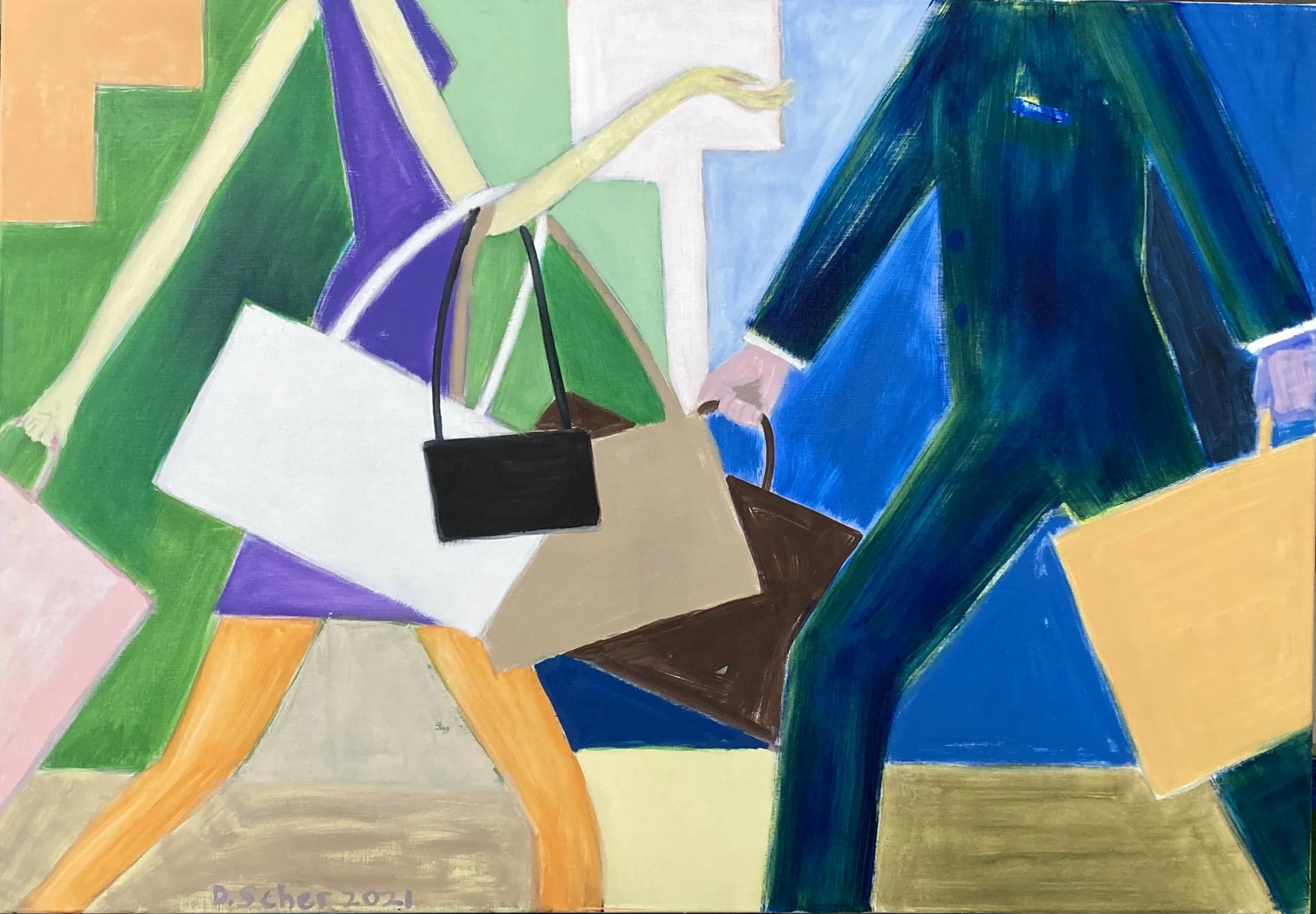 Park Ave.     100 x 70     Oil on linen     2021