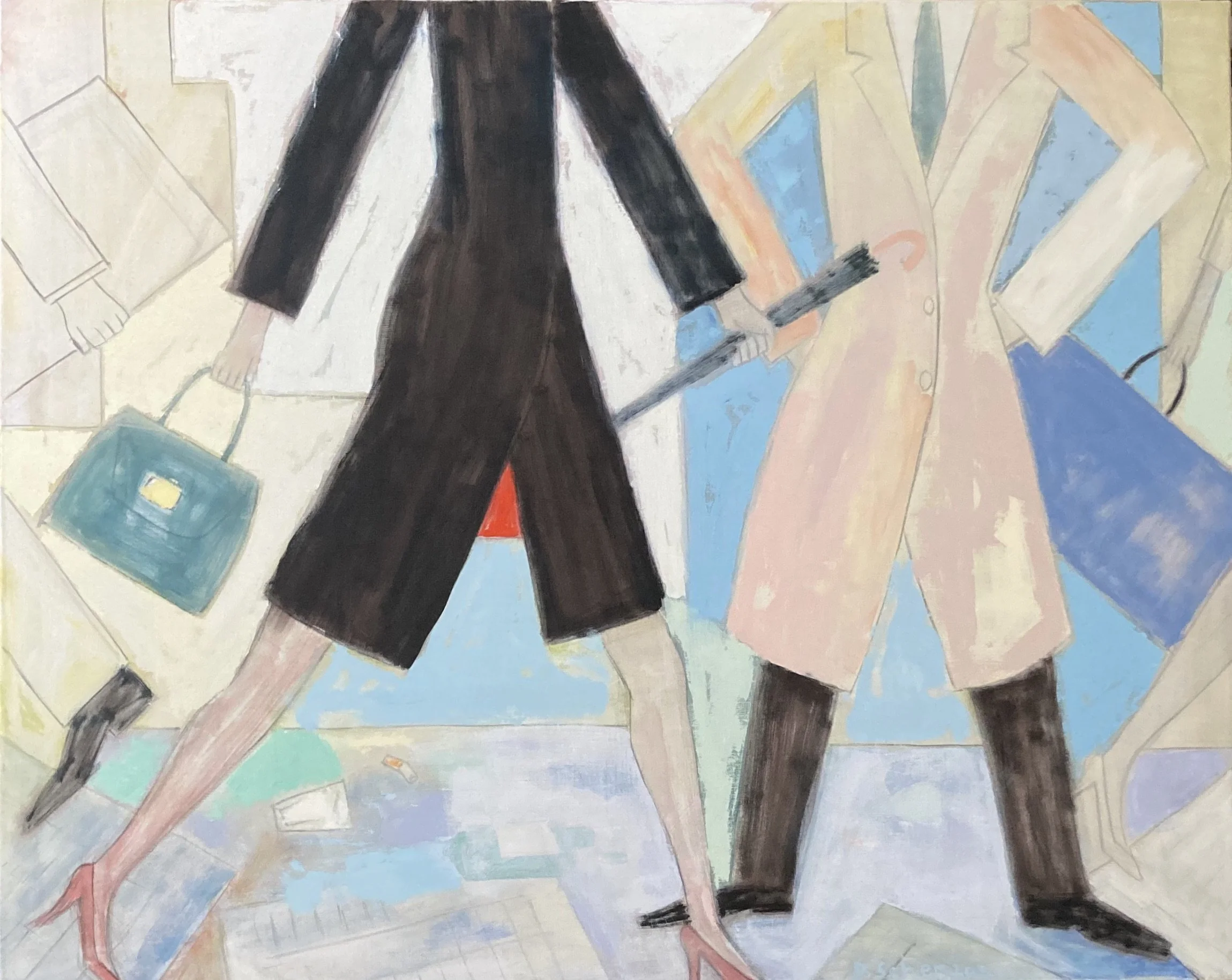 Sable and Camel Hair     150 x 120 cm     Oil on linen     2022