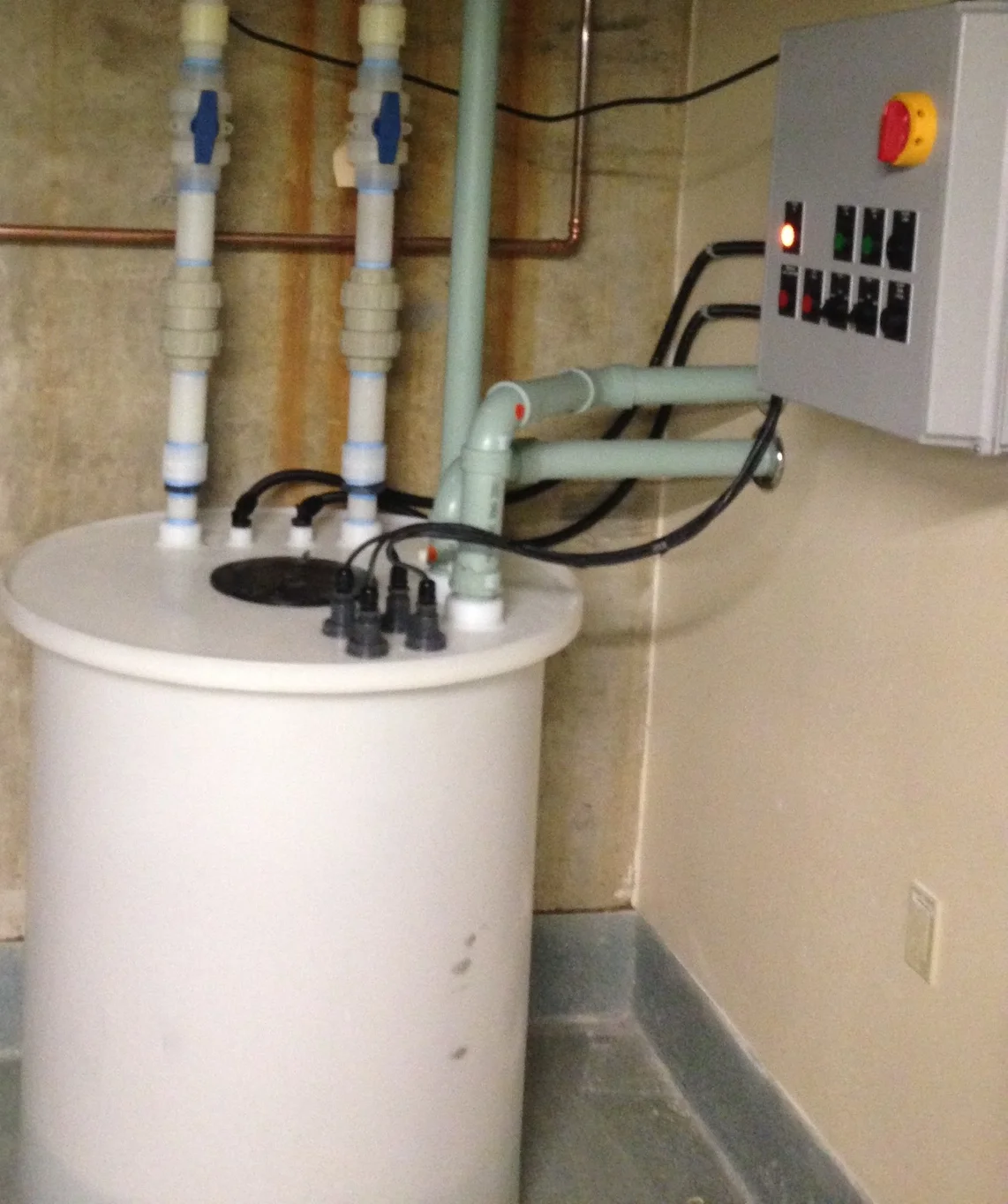 Lab Waste Duplex Lift Station