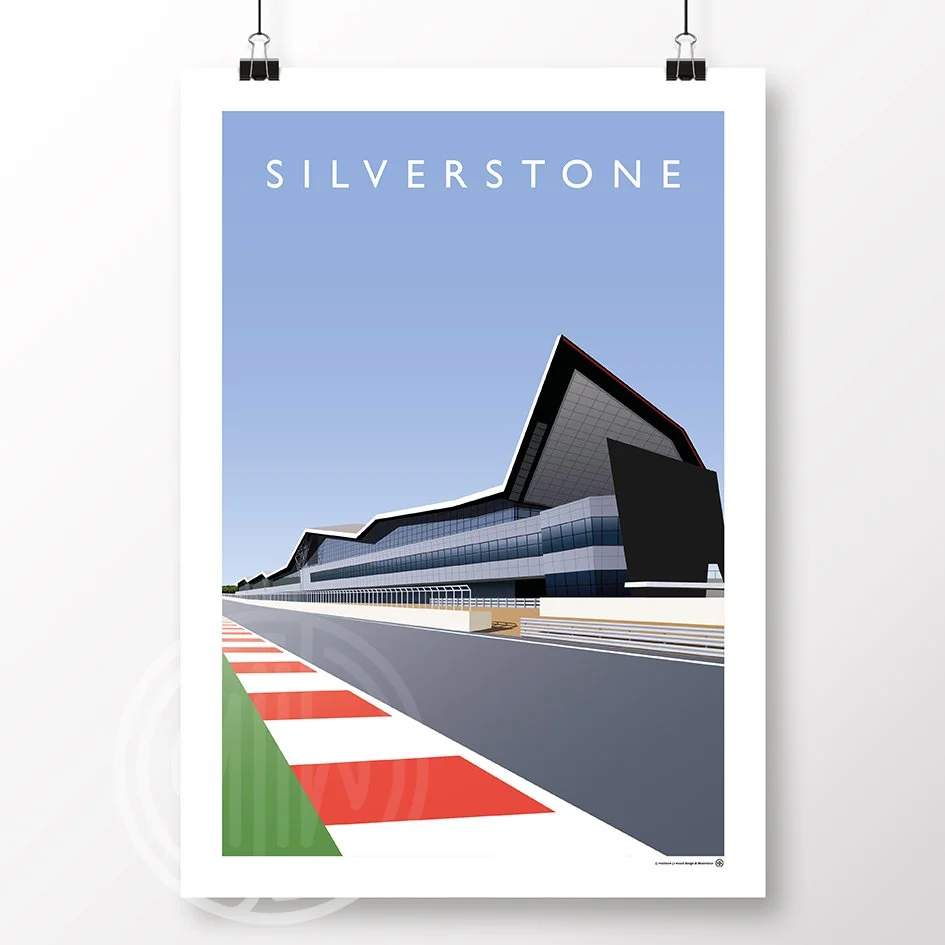Silverstone Poster