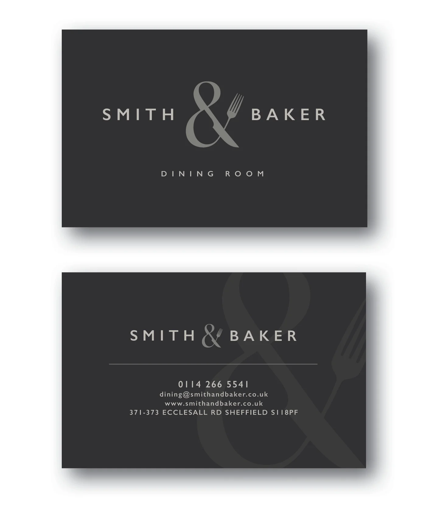 Smith & Baker Business Cards