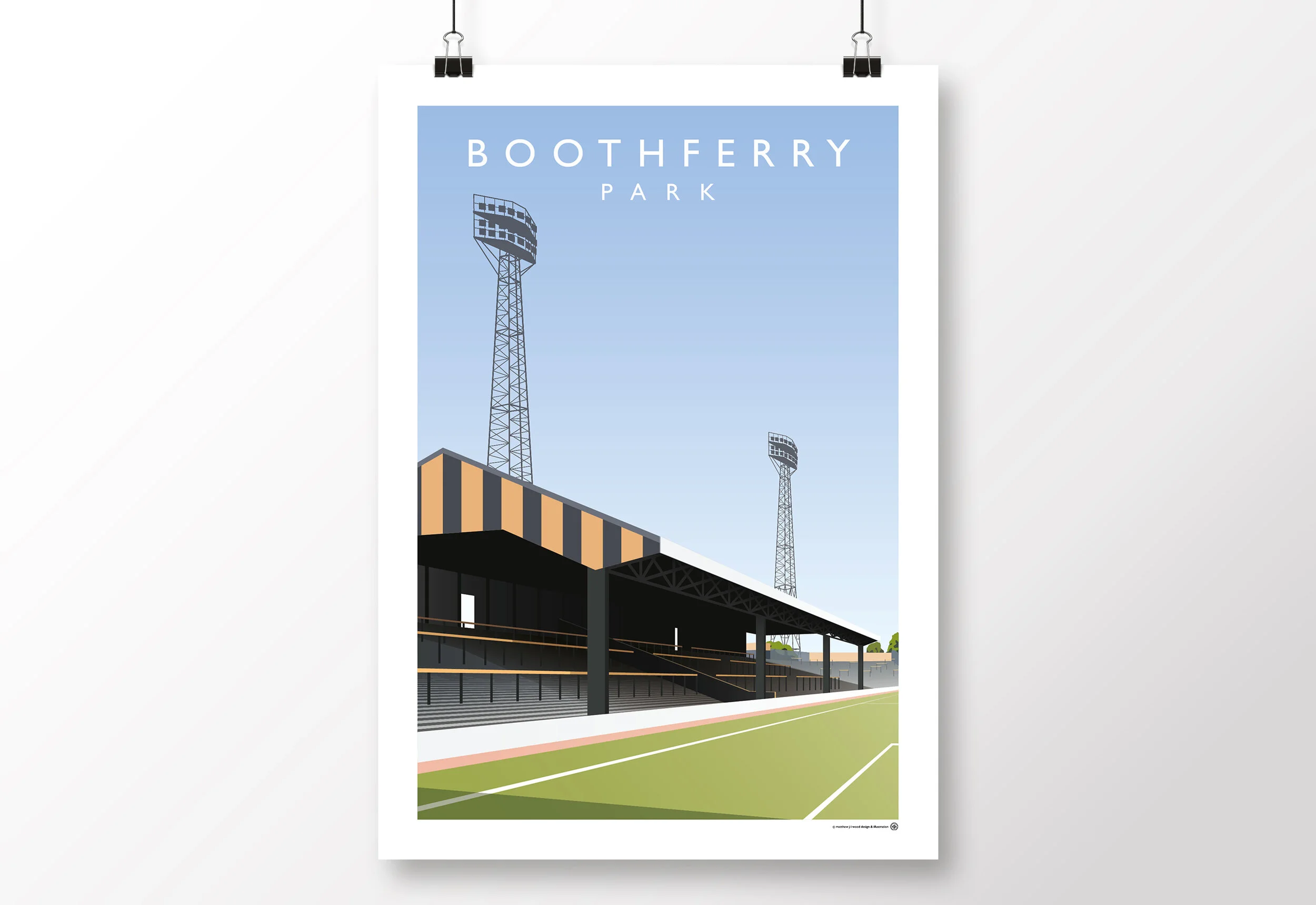 *SALE* Hull City Boothferry Park Poster