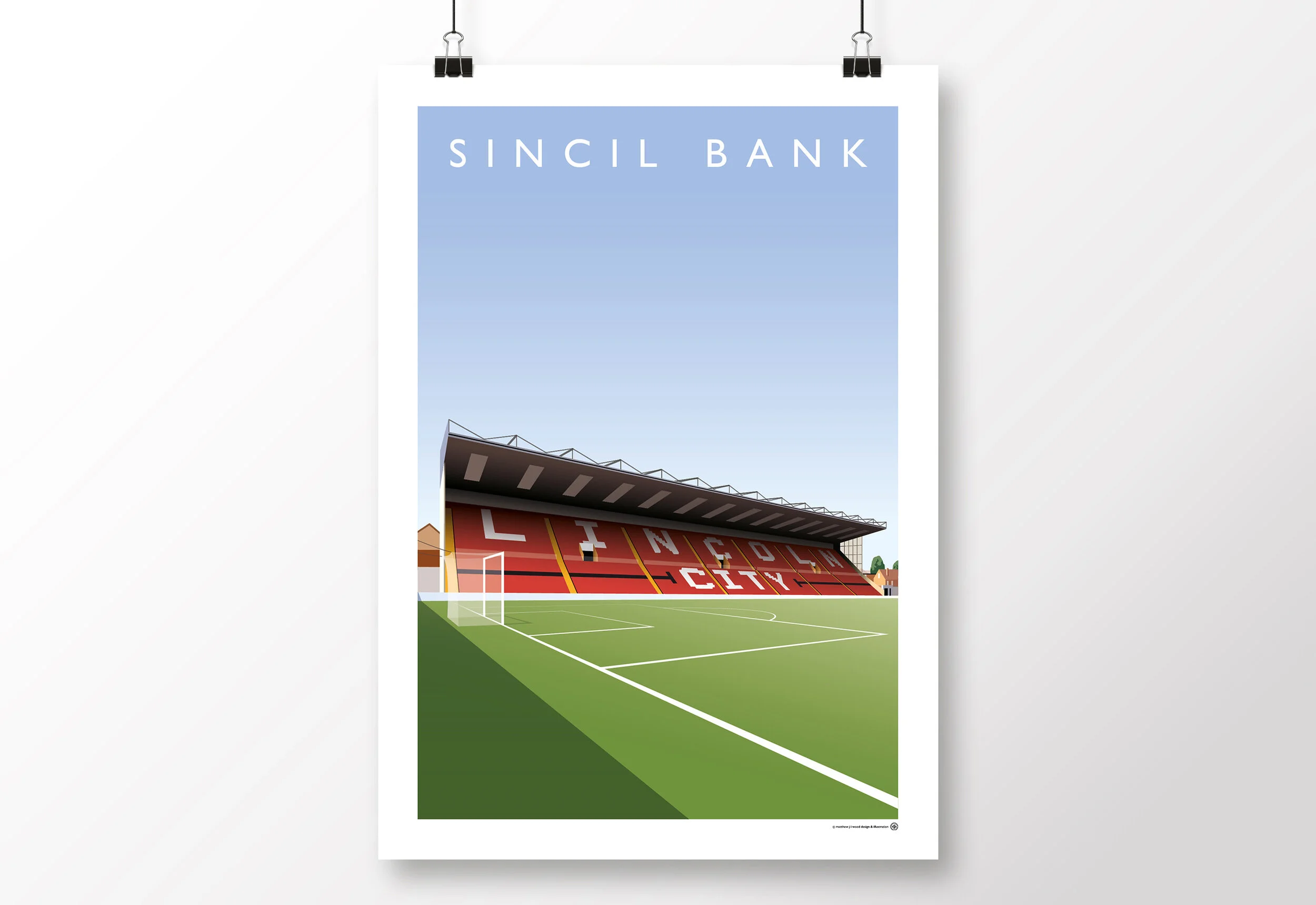 *SALE* Lincoln City Sincil Bank Poster