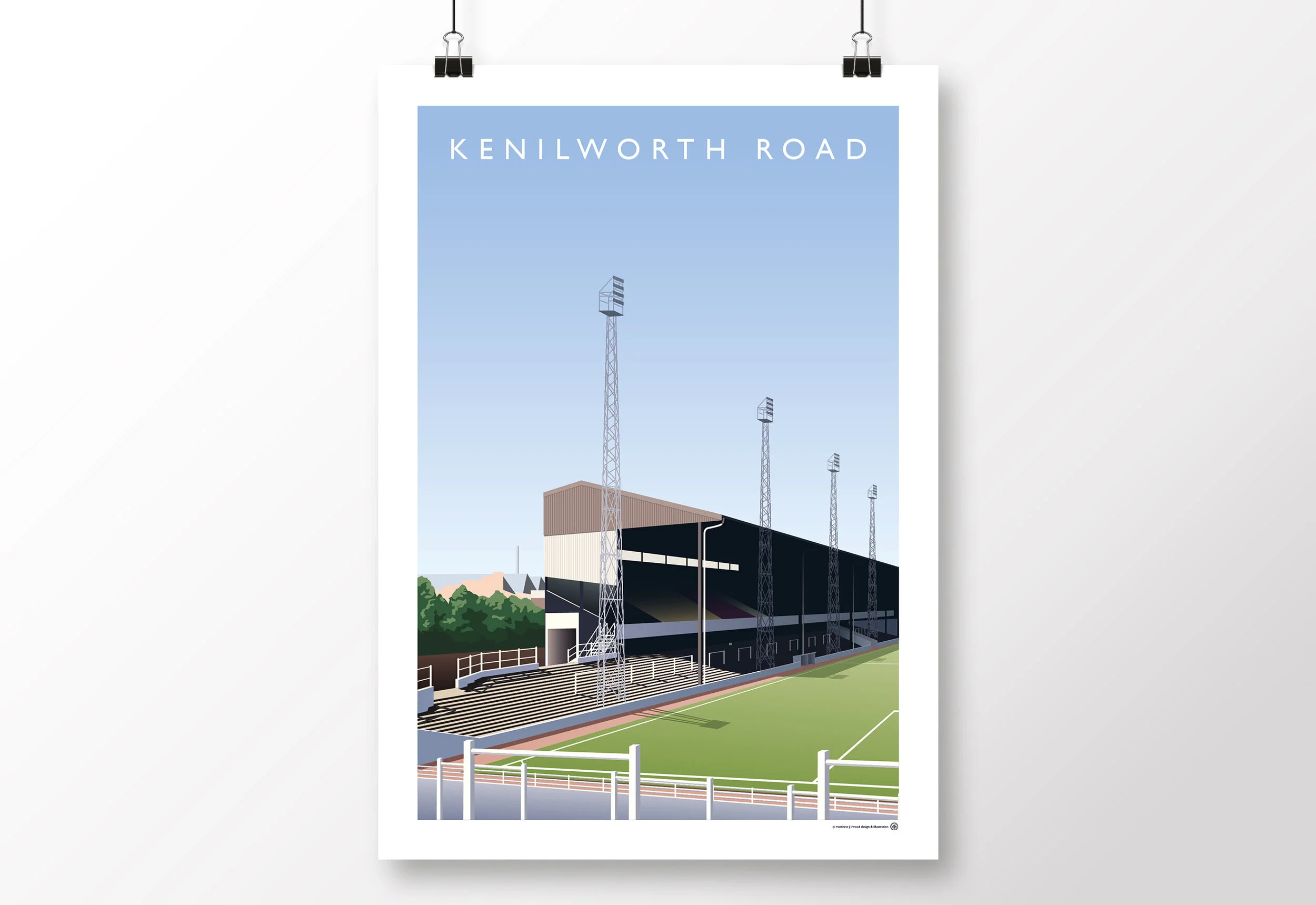 Luton-Town-Poster-Kenilworth Road