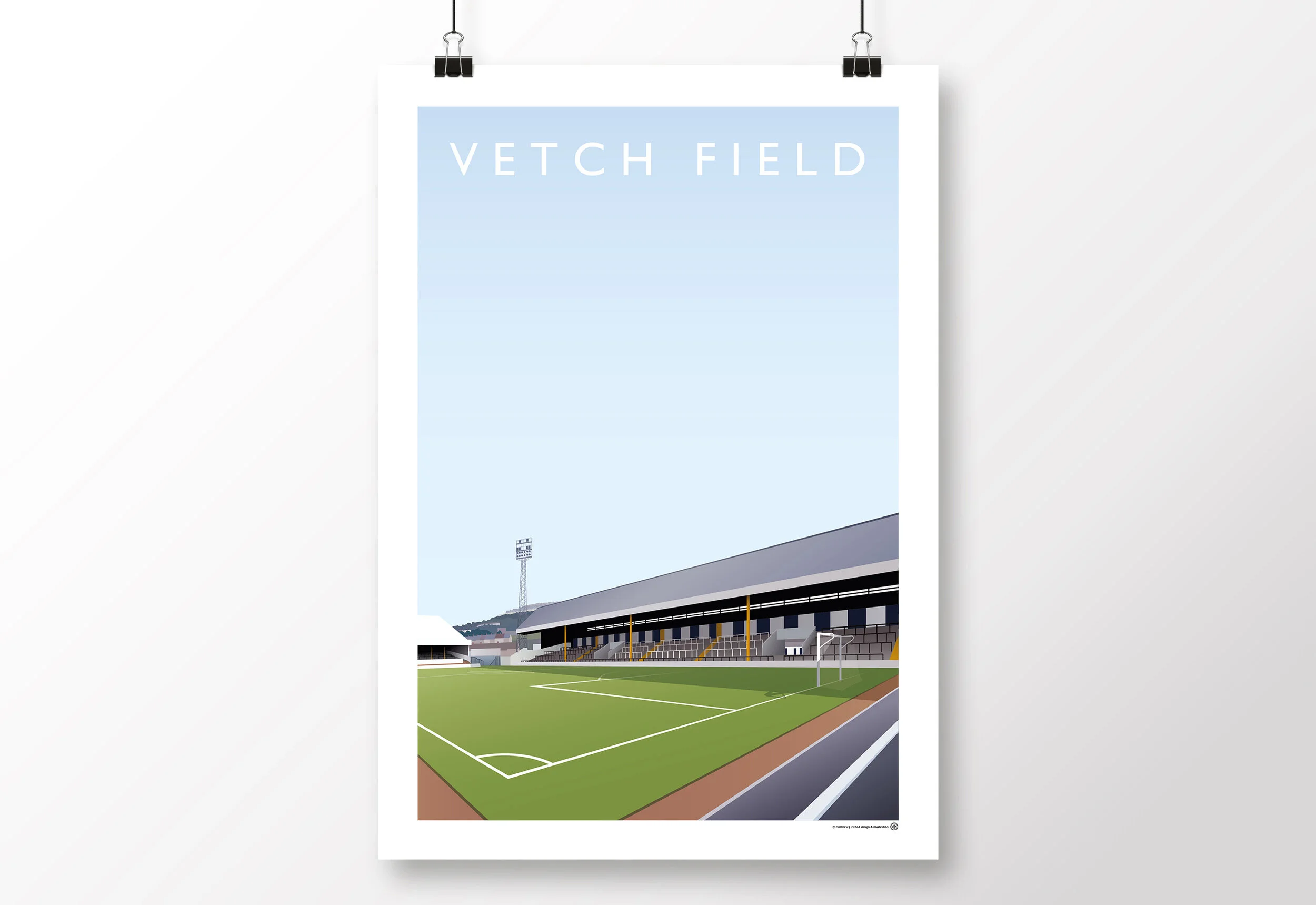 *SALE* Swansea Vetch Field Poster
